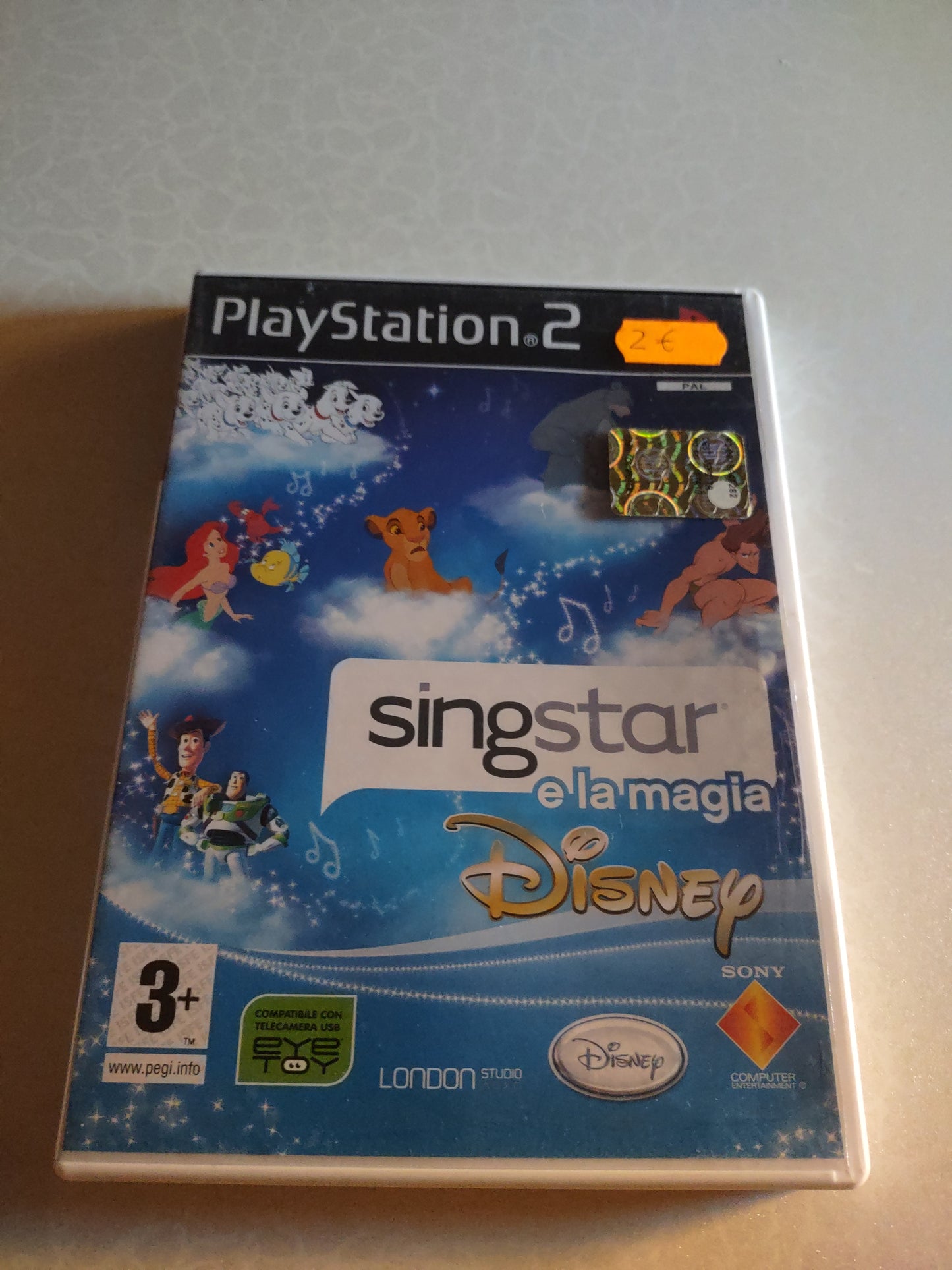 Gioco PlayStation PS2 Disney singstar