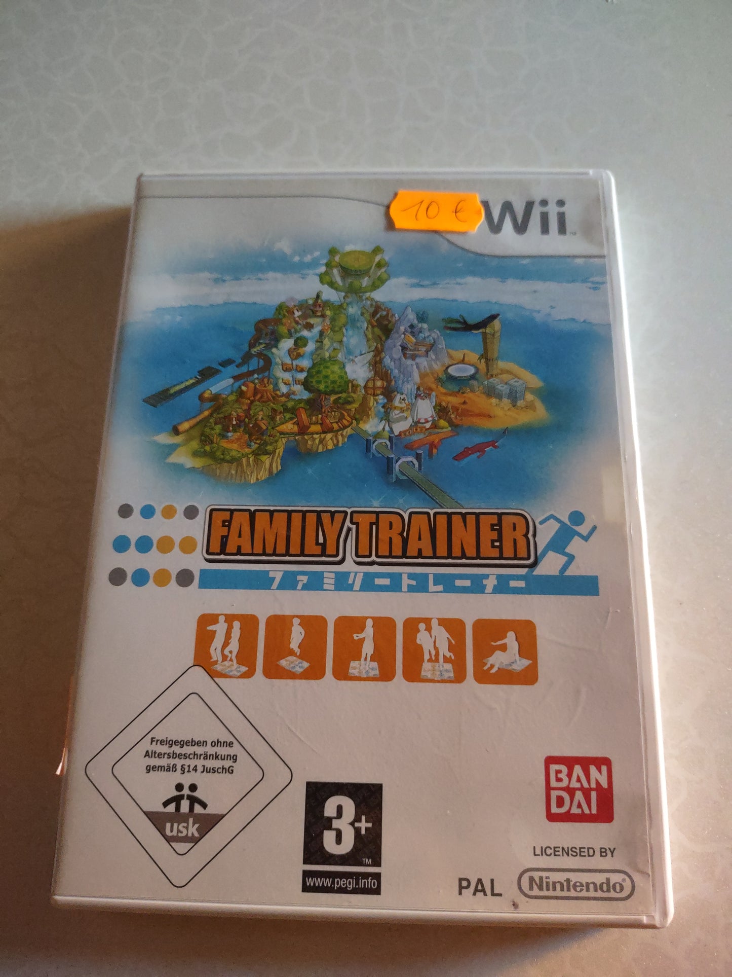 Gioco Nintendo Wii family trainer PAL