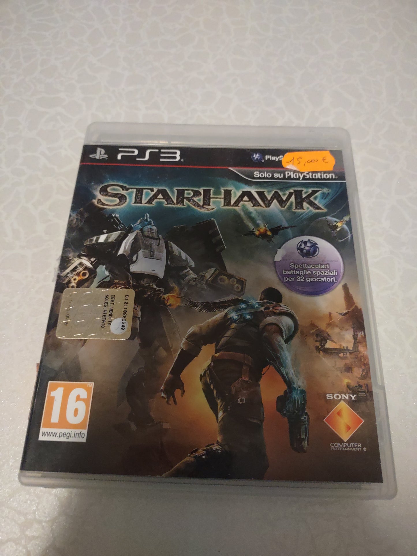 Gioco PlayStation ps3 starhawk ita