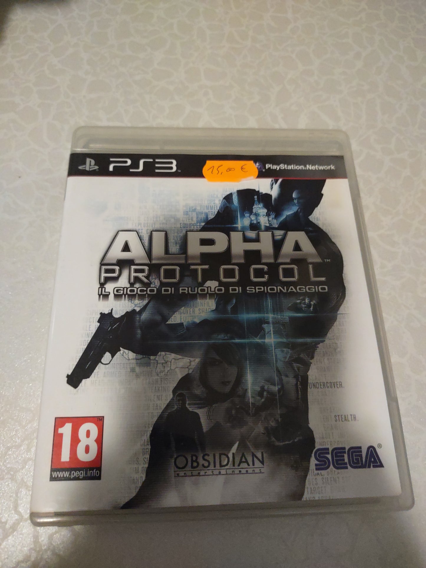 Gioco PlayStation ps3 alpha protocol