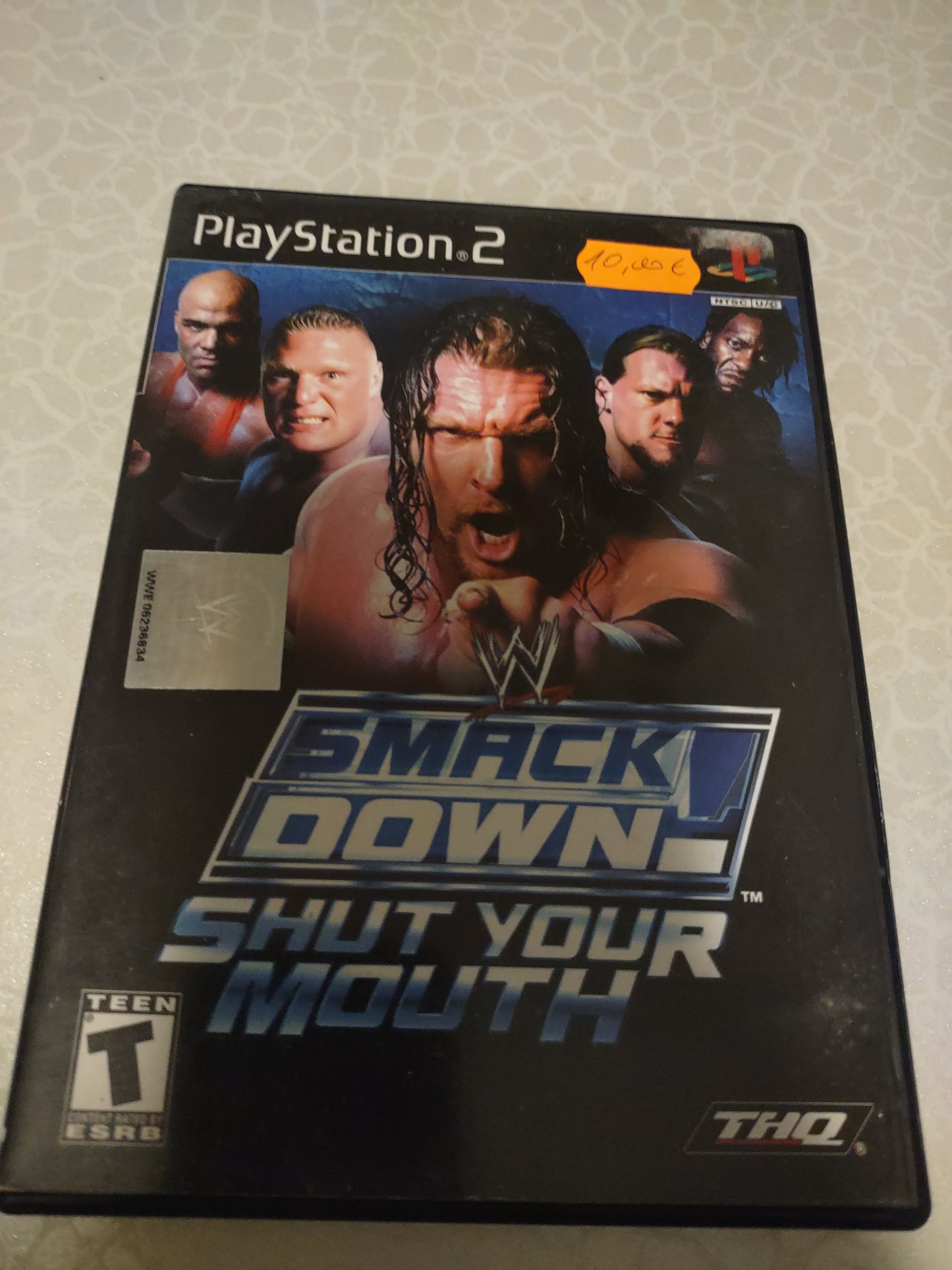 Gioco PlayStation PS2 WWE SmackDown shut your mouth NTSC