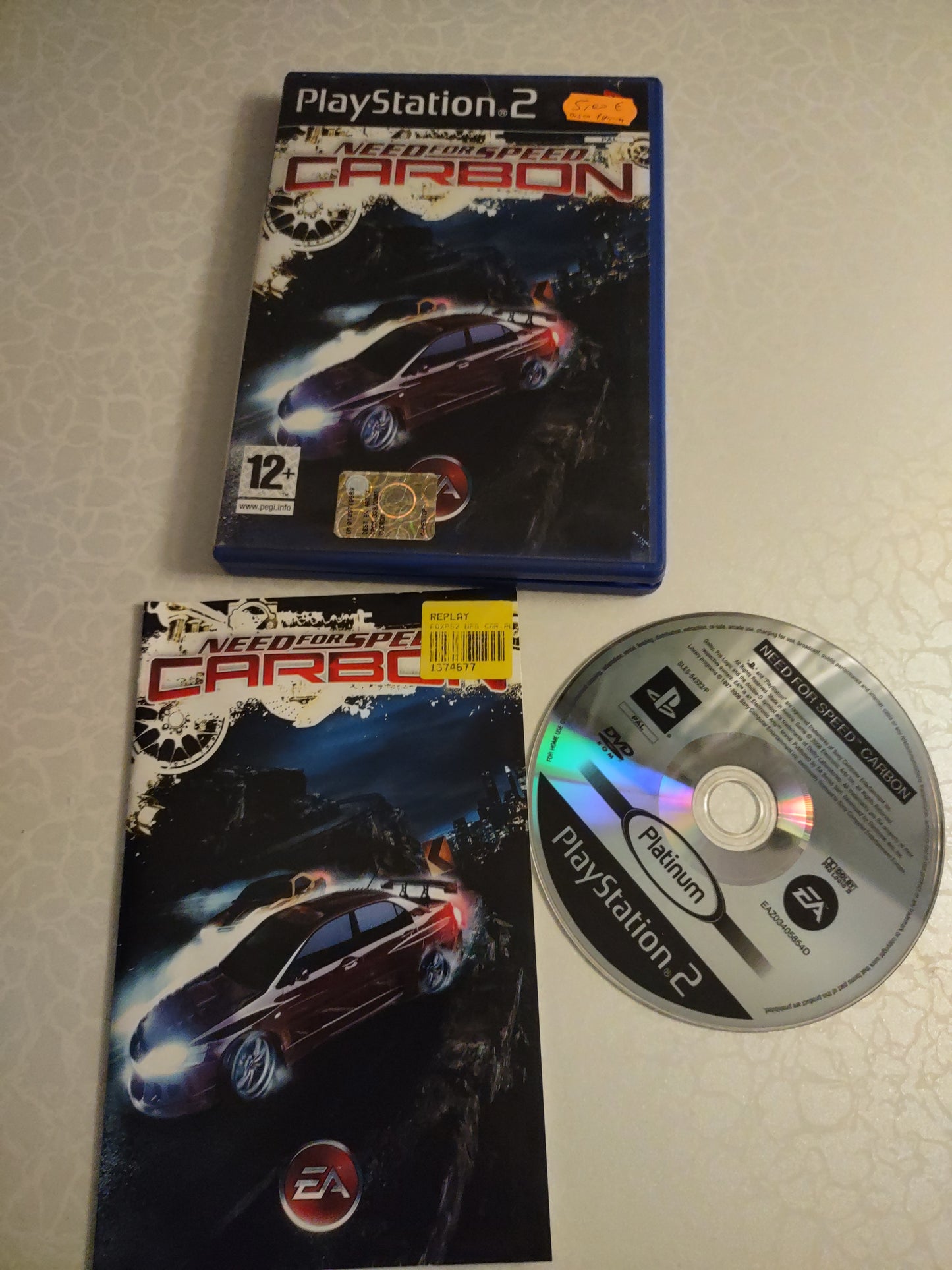 Gioco PlayStation PS2 Need for Speed carbon