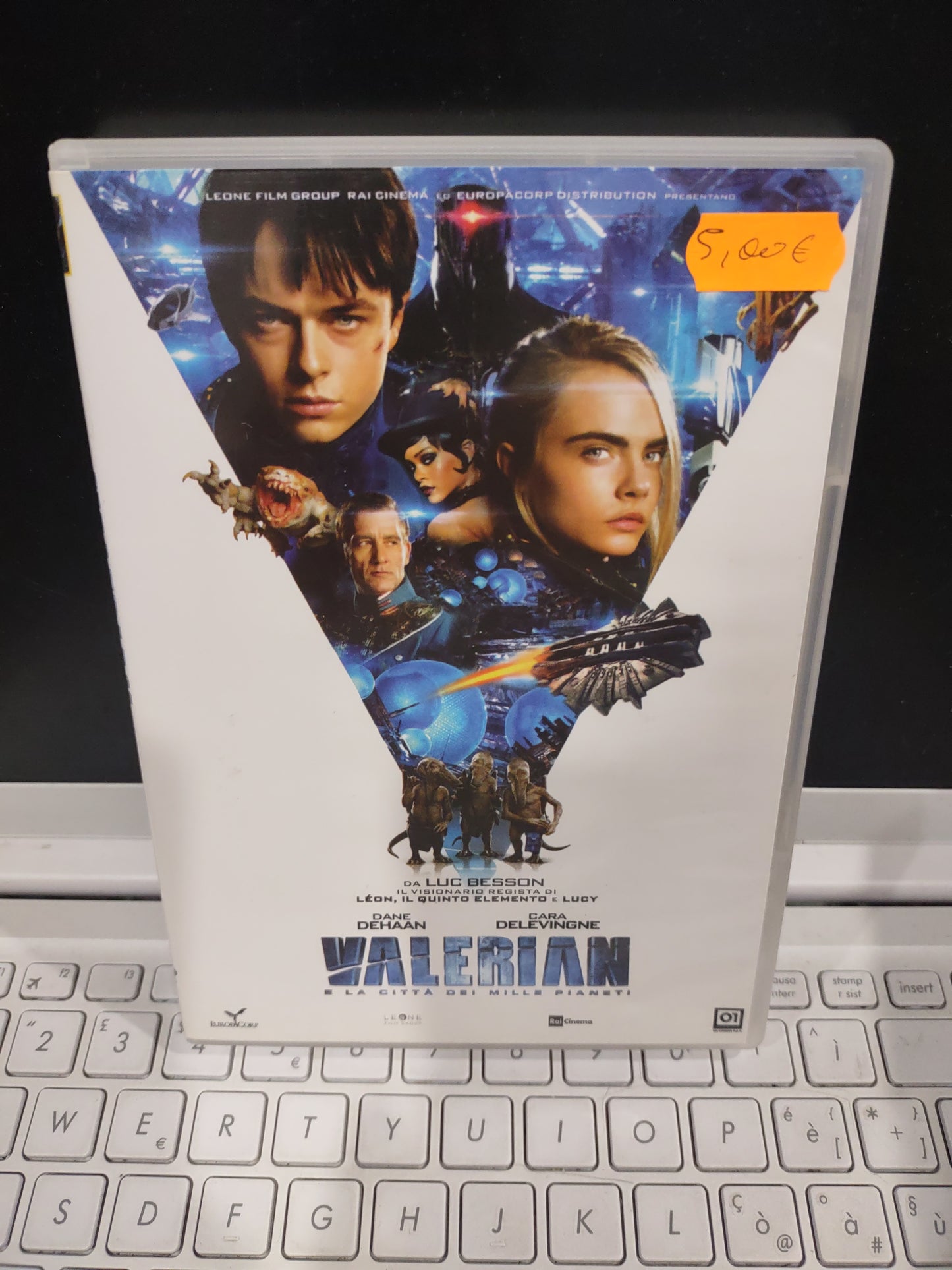 DVD film valerian e la città dei mille pianeti