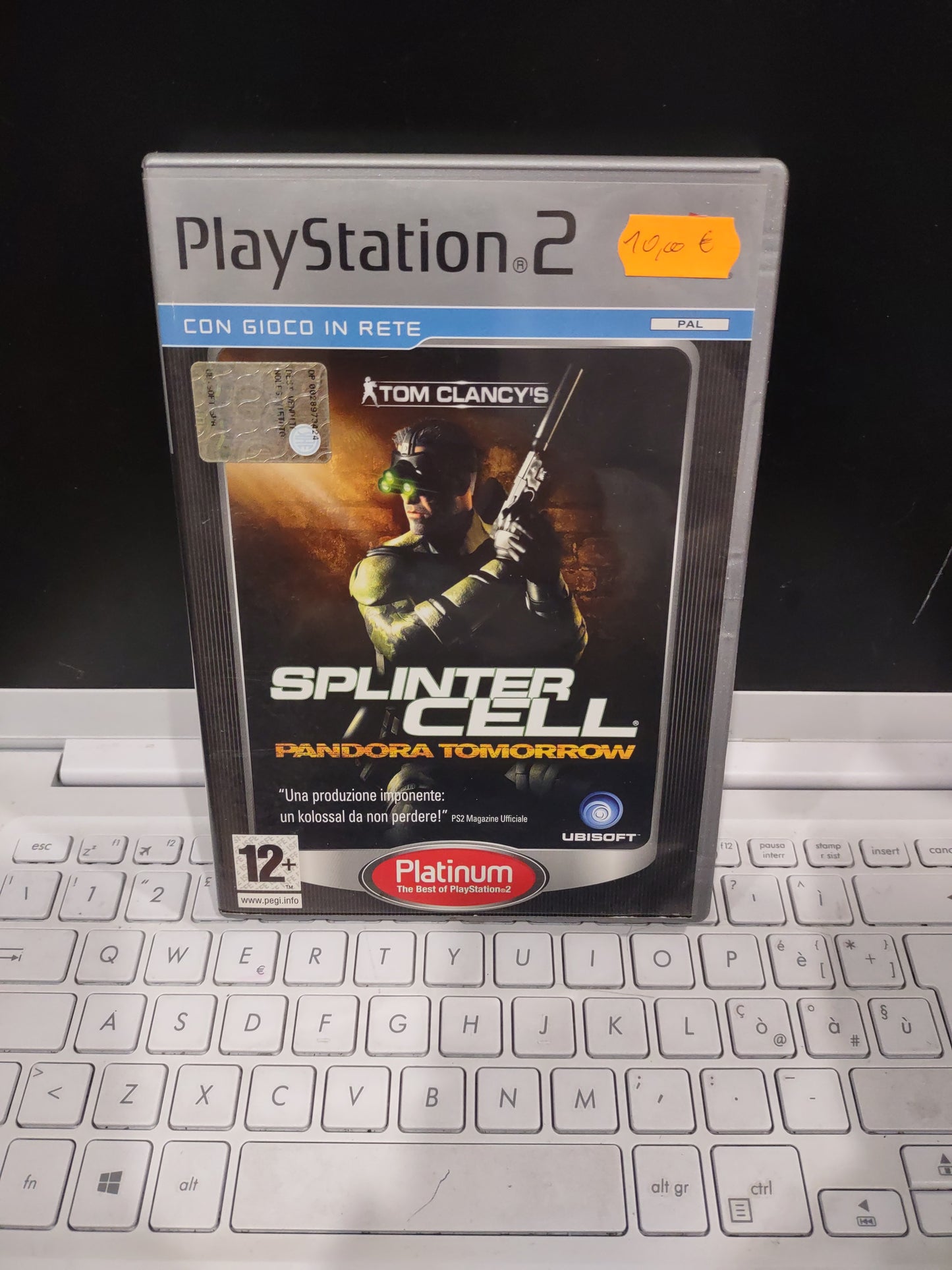 Gioco PlayStation PS2 Platinum Tom Clancy Splinter Cell pandora tomorrow