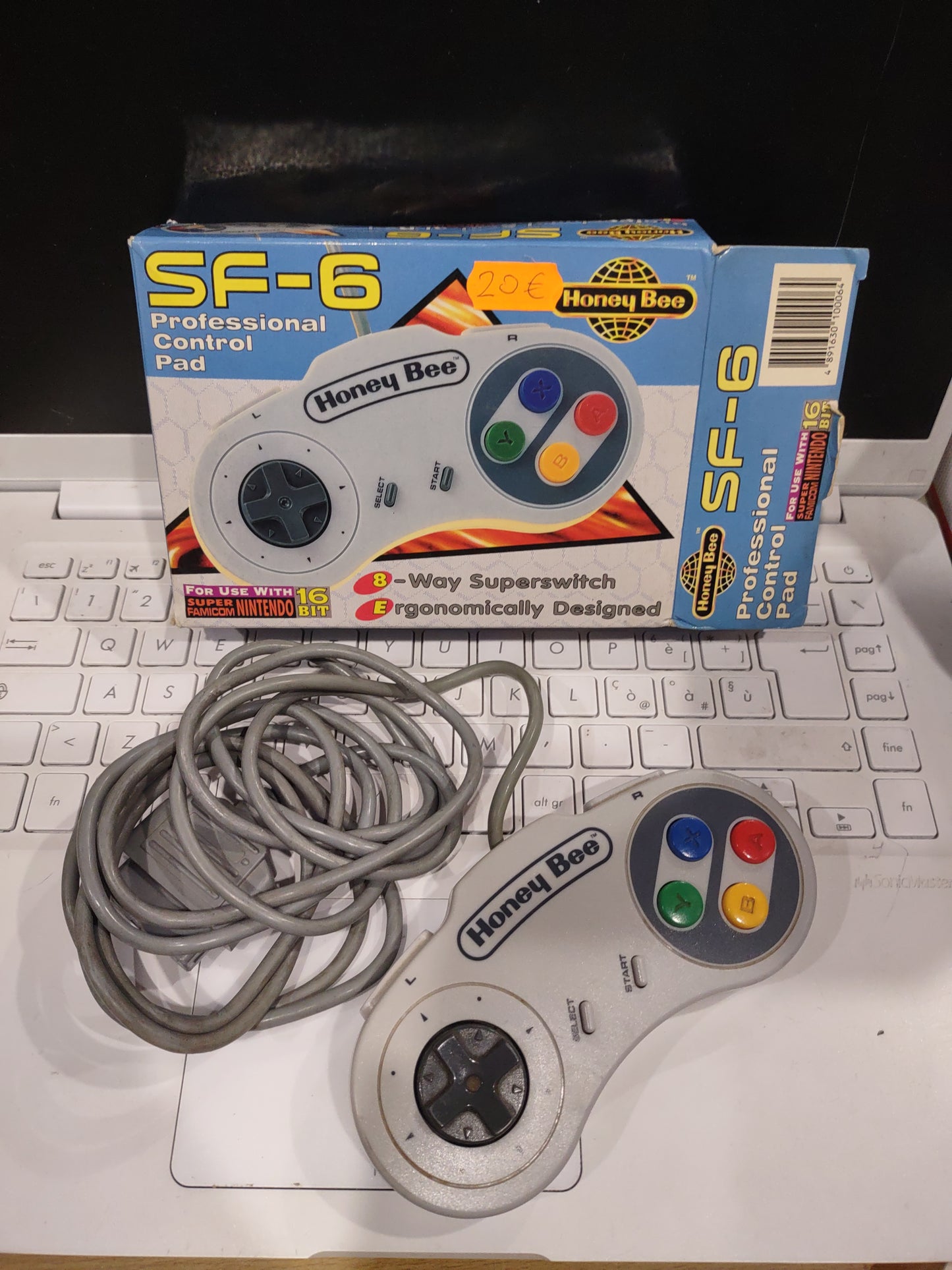Controller snes superNintendo sf-6 famicom