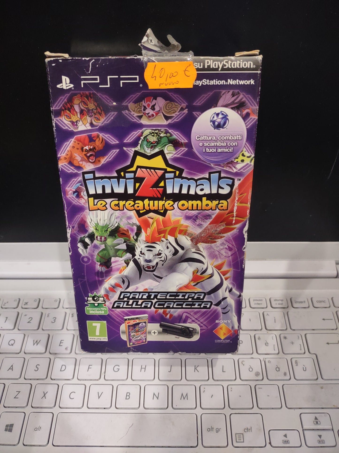 Gioco PSP PlayStation Invizimals le creature ombra con telecamera