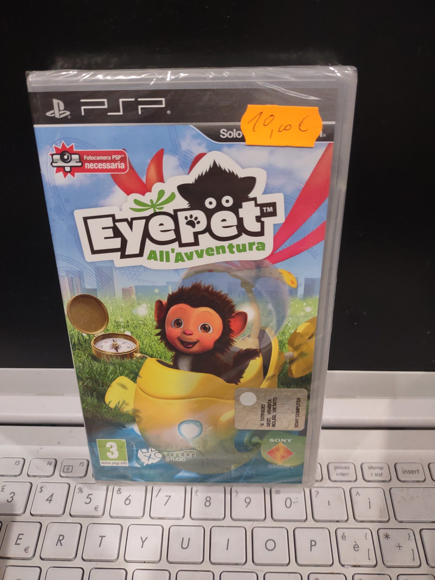 Gioco PSP PlayStation eyepet all'avventura