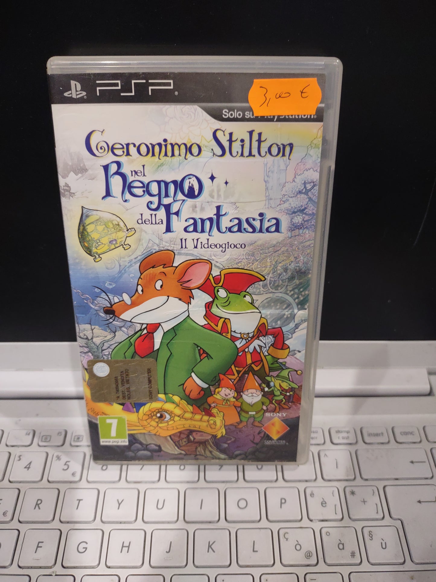 Gioco PSP Geronimo Stilton nel regno della fantasia