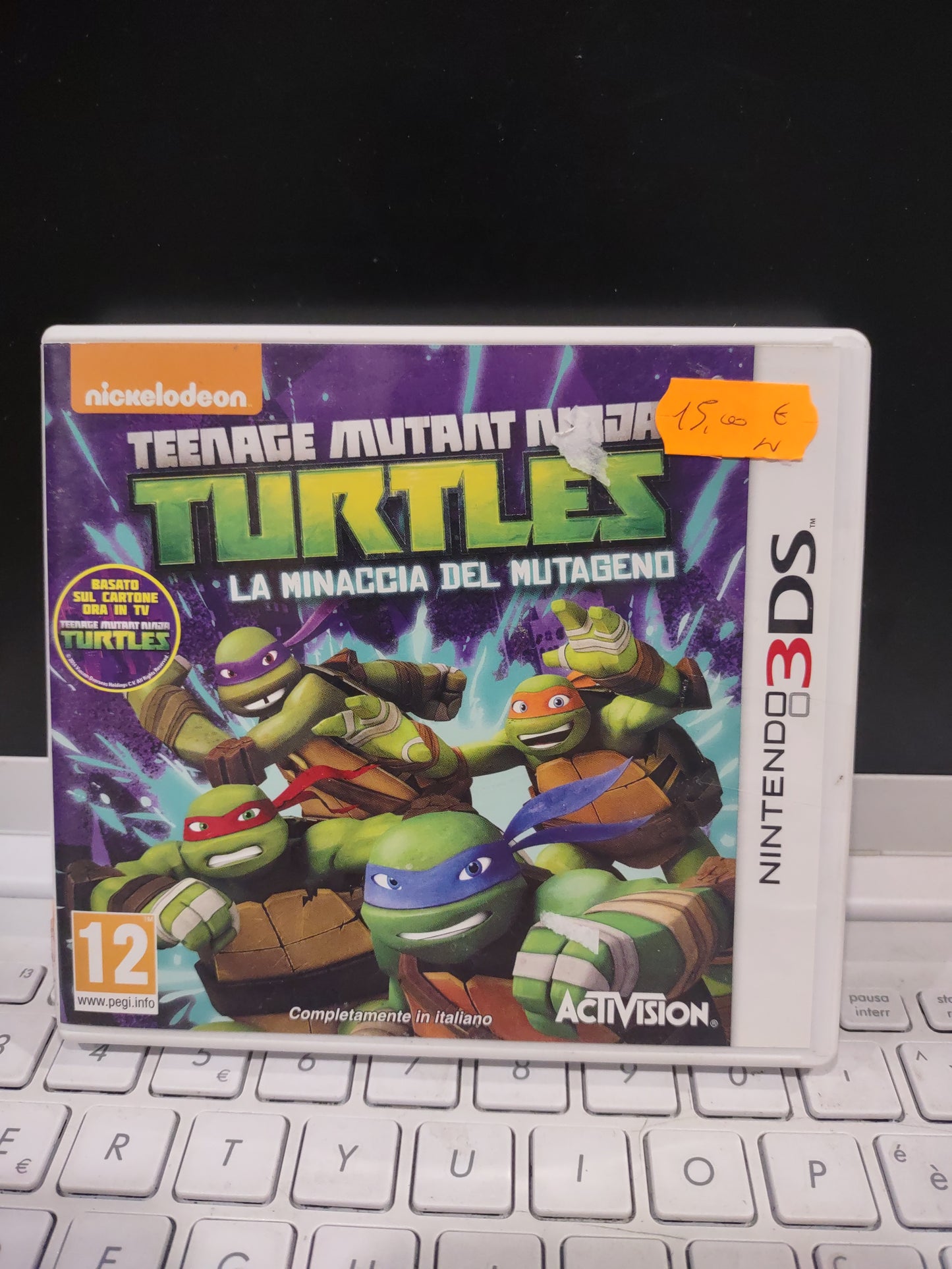 Gioco Nintendo 3DS teenage mutant ninja turtles La minaccia del mutageno
