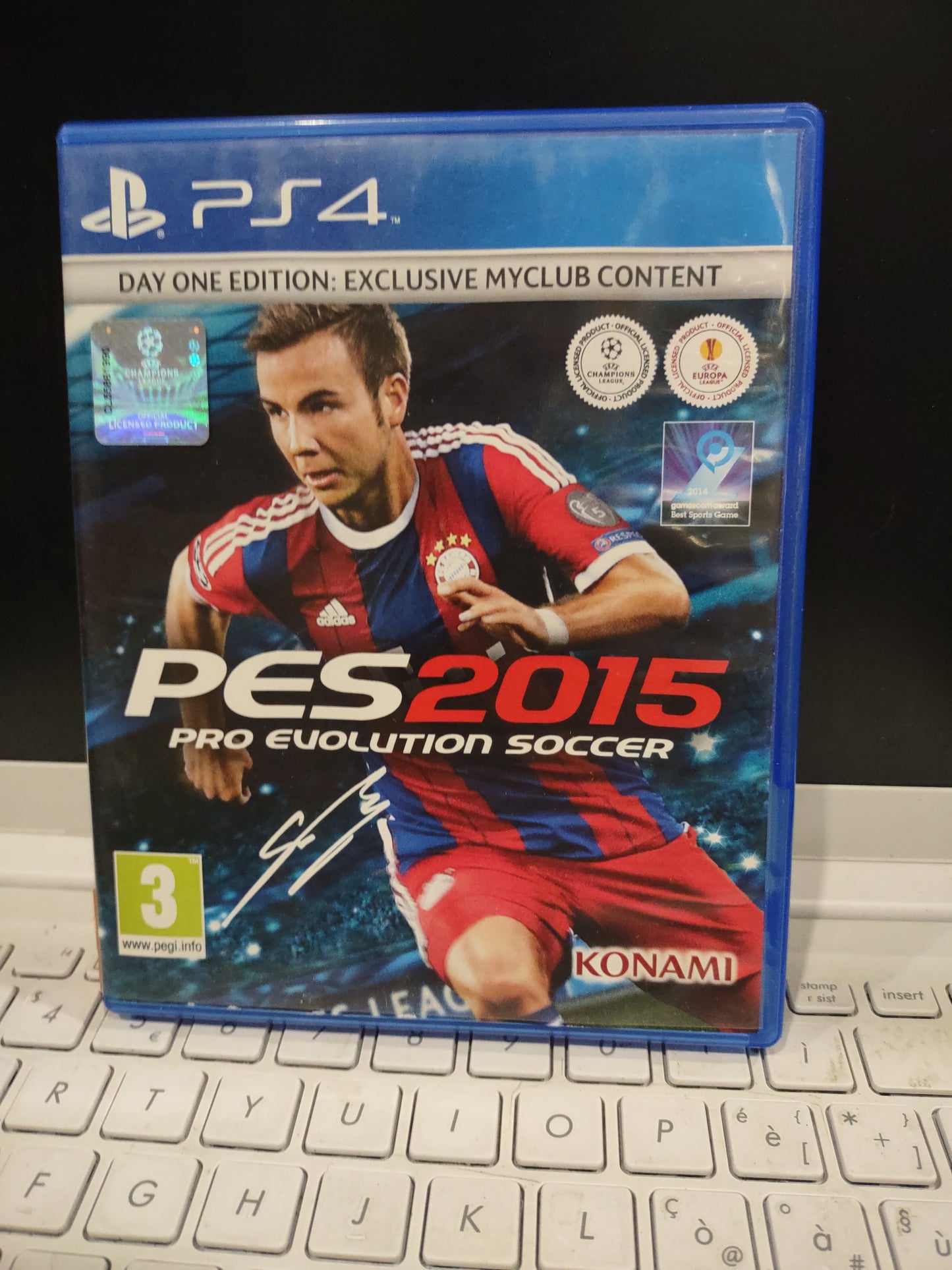 Gioco PlayStation PS4 Pro Evolution soccer Pes 2015