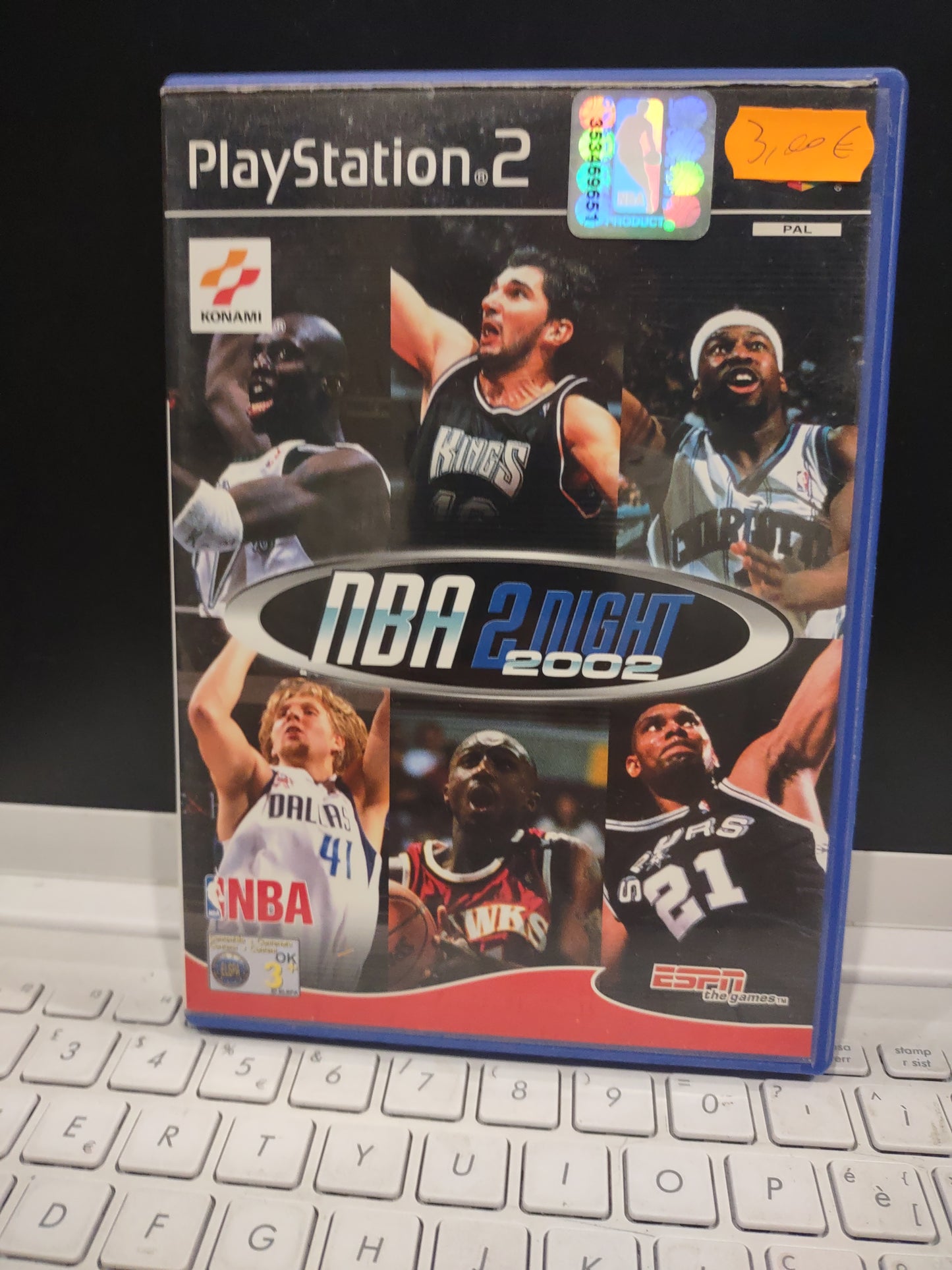 Gioco PlayStation PS2 konami NBA 2k 2002