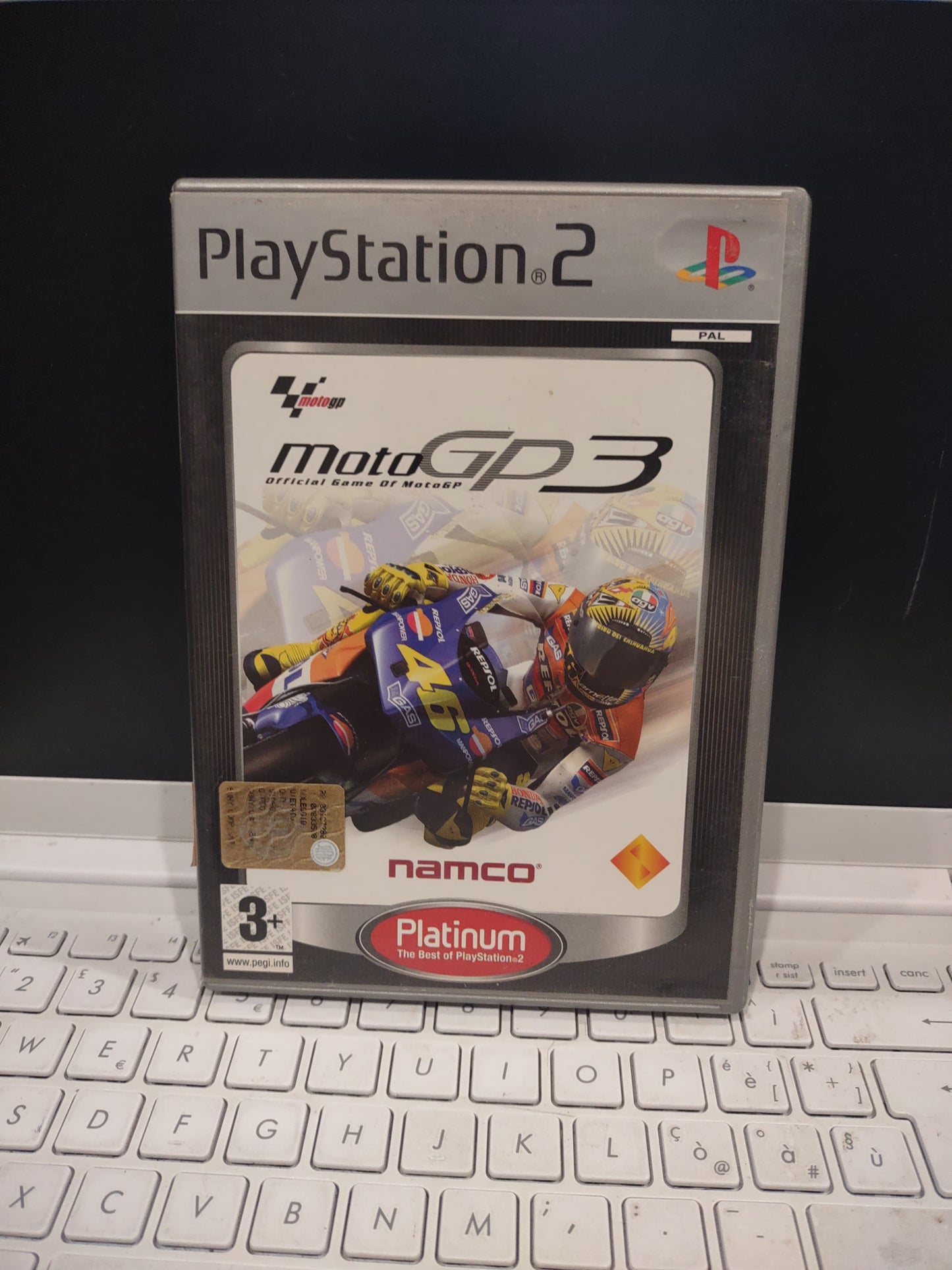 Gioco PlayStation PS2 MotoGP 3 Platinum