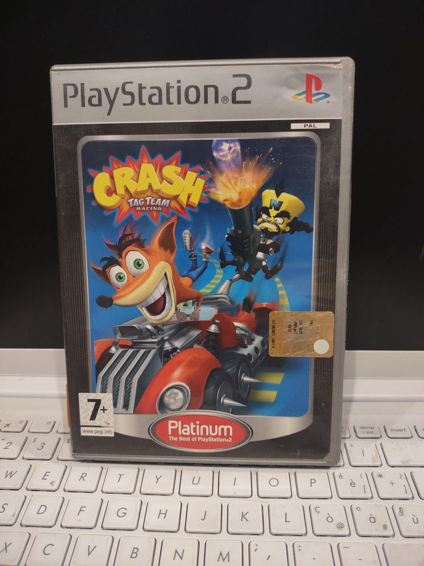 Gioco PlayStation PS2 Platinum Crash tag team racing