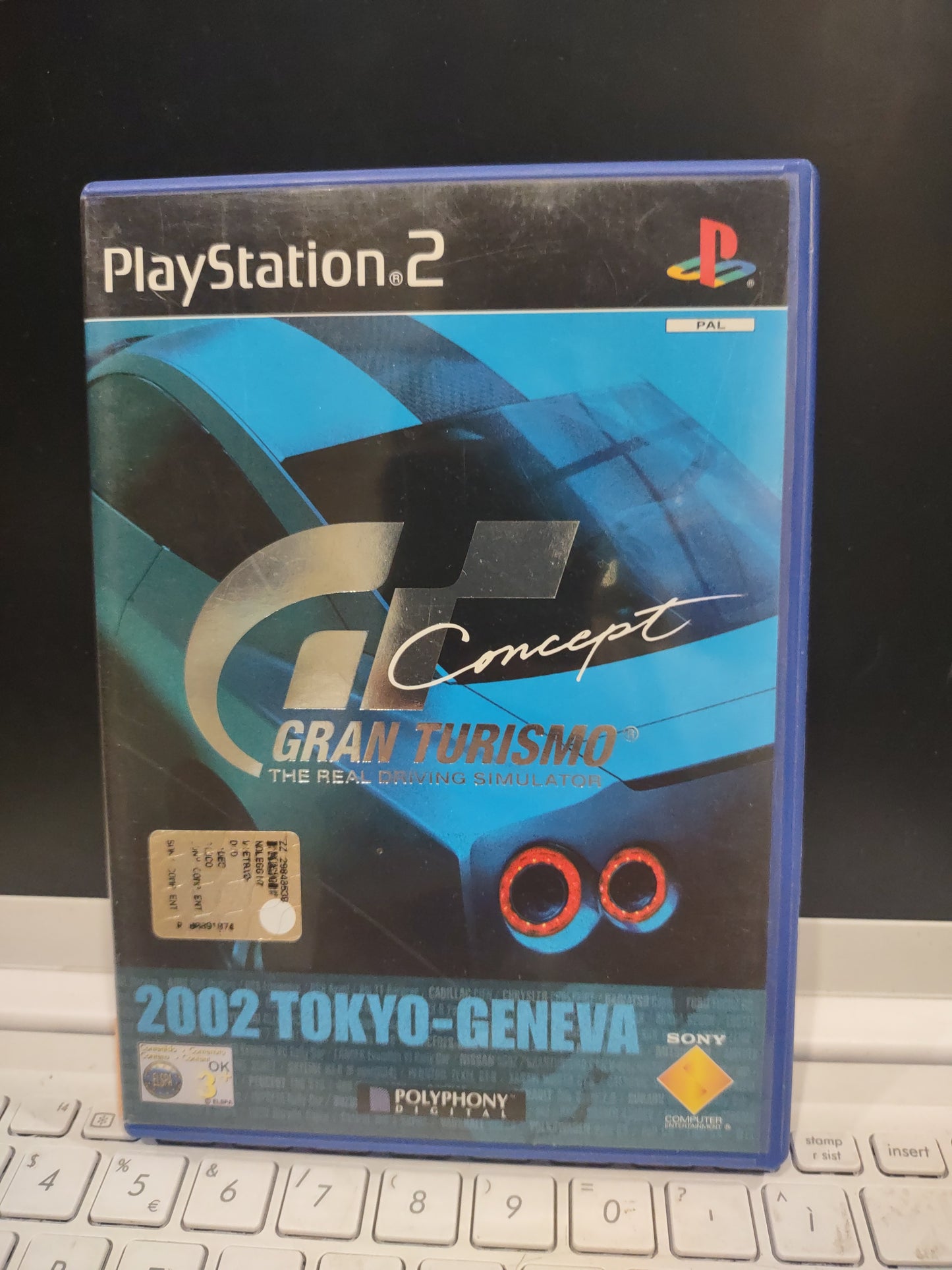 Gioco PlayStation PS2 Gran turismo concept 2002 Tokyo Geneva