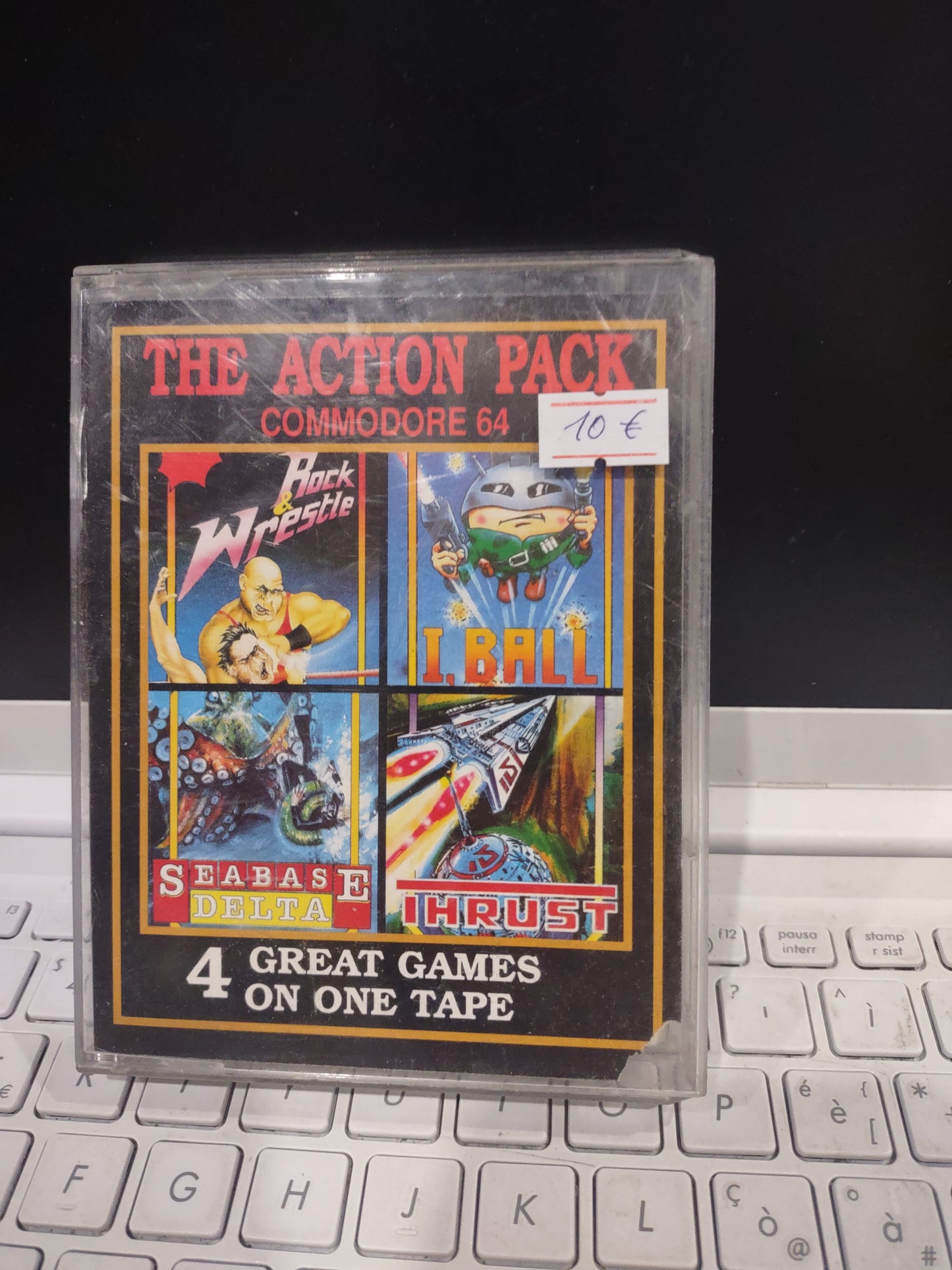 Gioco commodore 64 the action pack 4 game