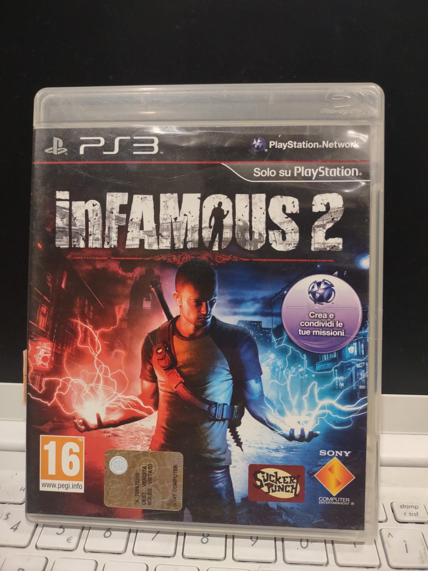 Gioco PlayStation ps3 infamous 2