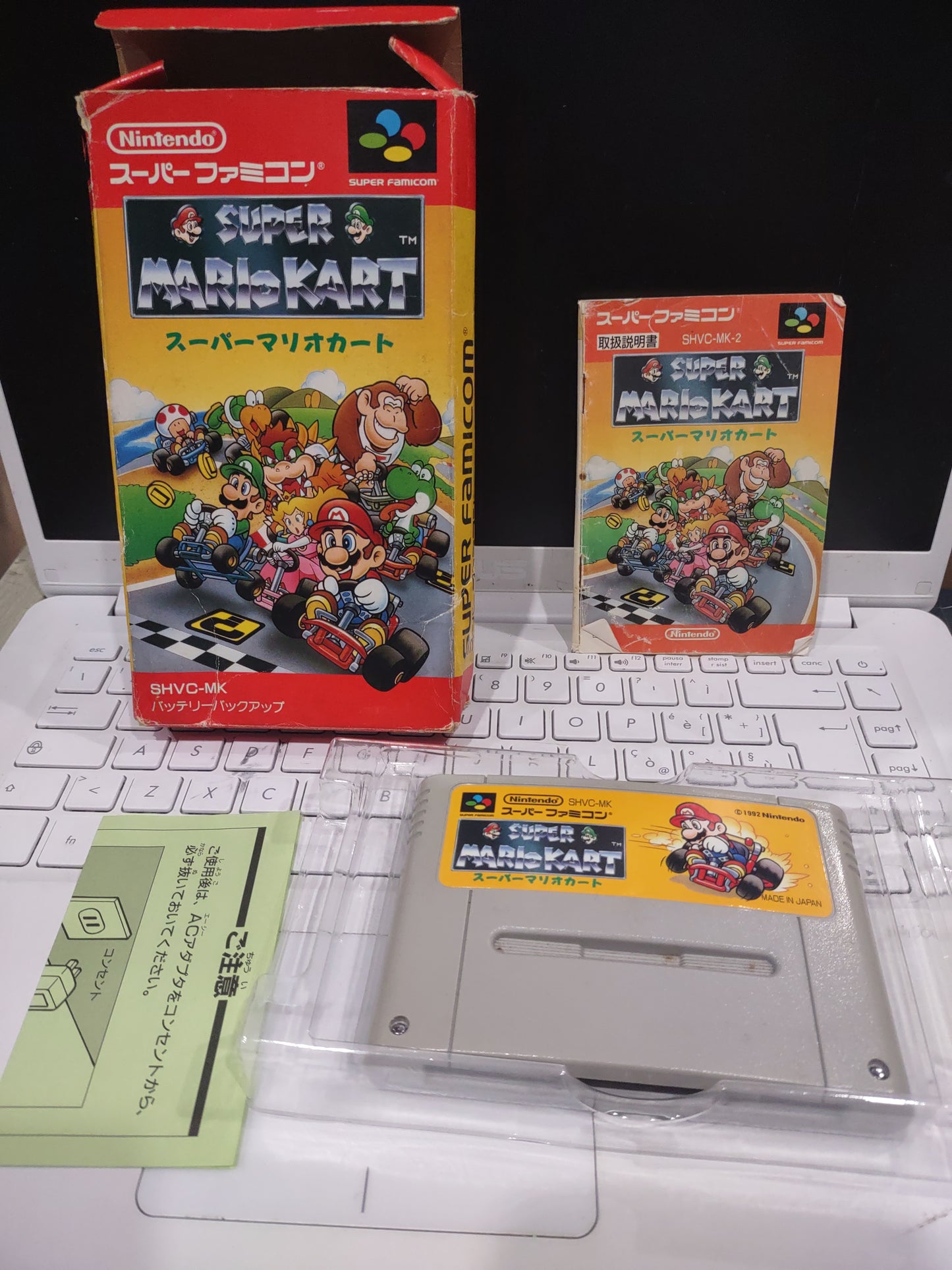 Gioco Nintendo Super famicom super Mario kart