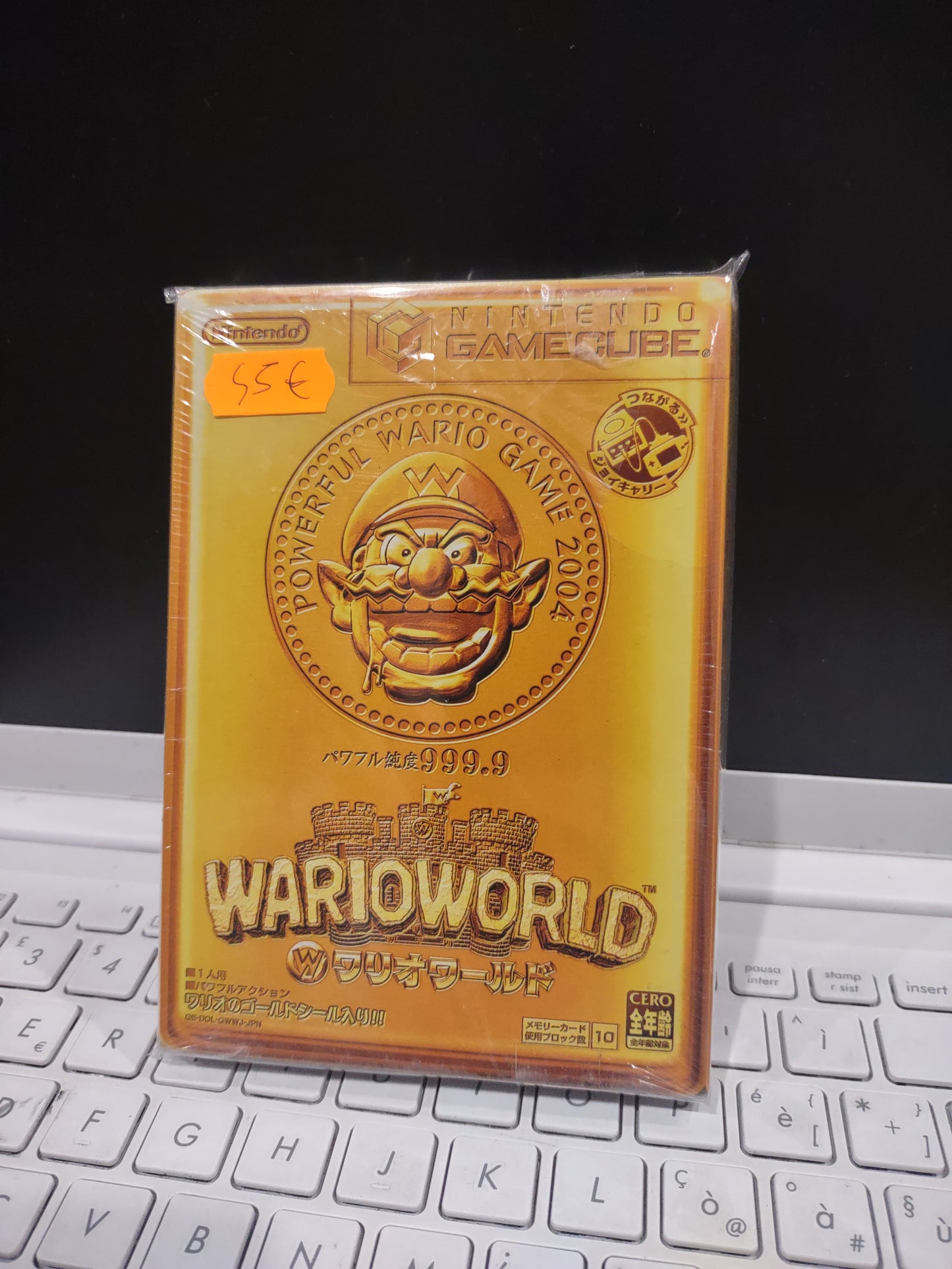 Gioco Nintendo GameCube Japan giapponese Warioworld wario game 2004