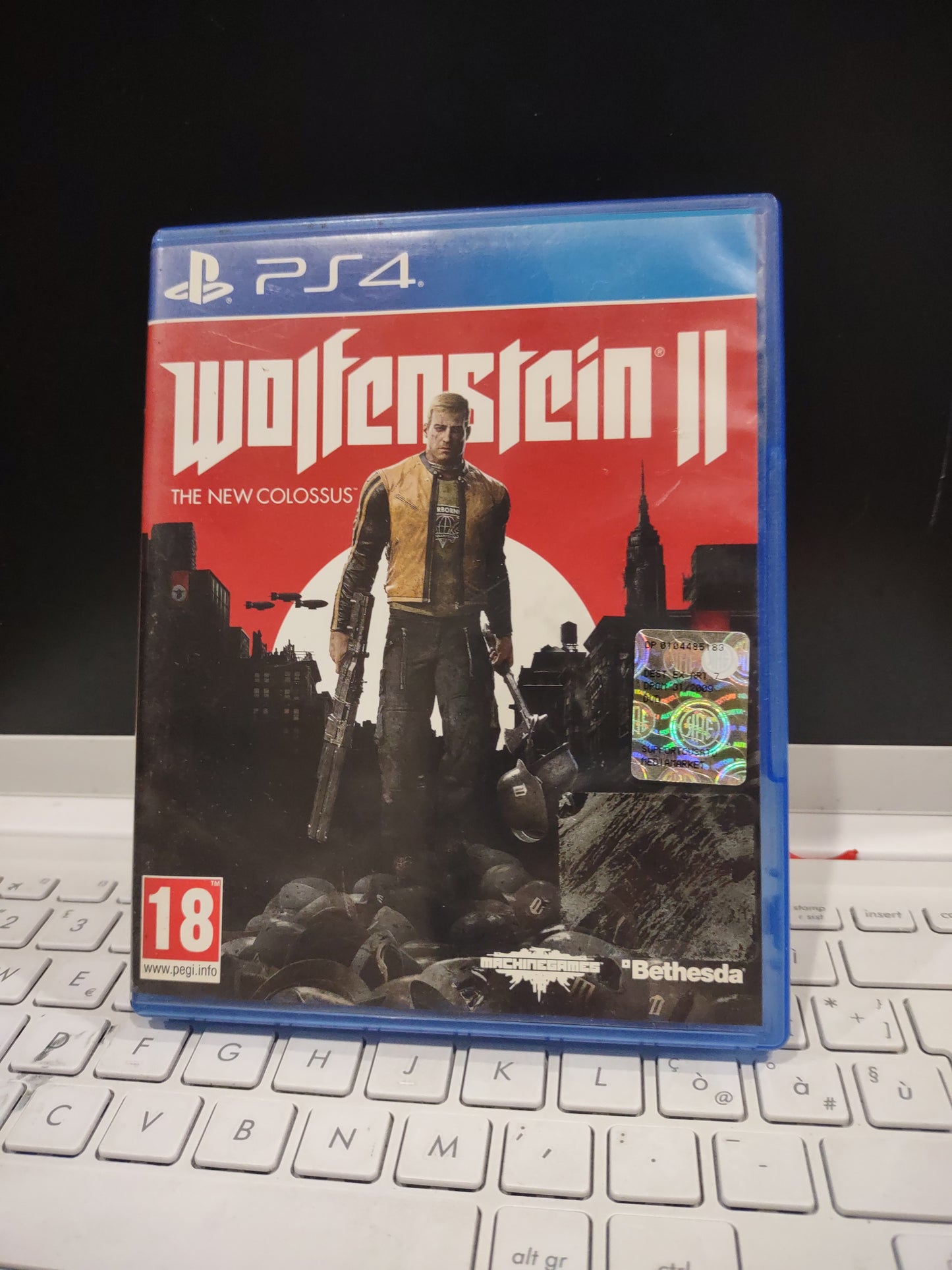 Gioco PlayStation PS4 Wolfenstein 2 the new colossus