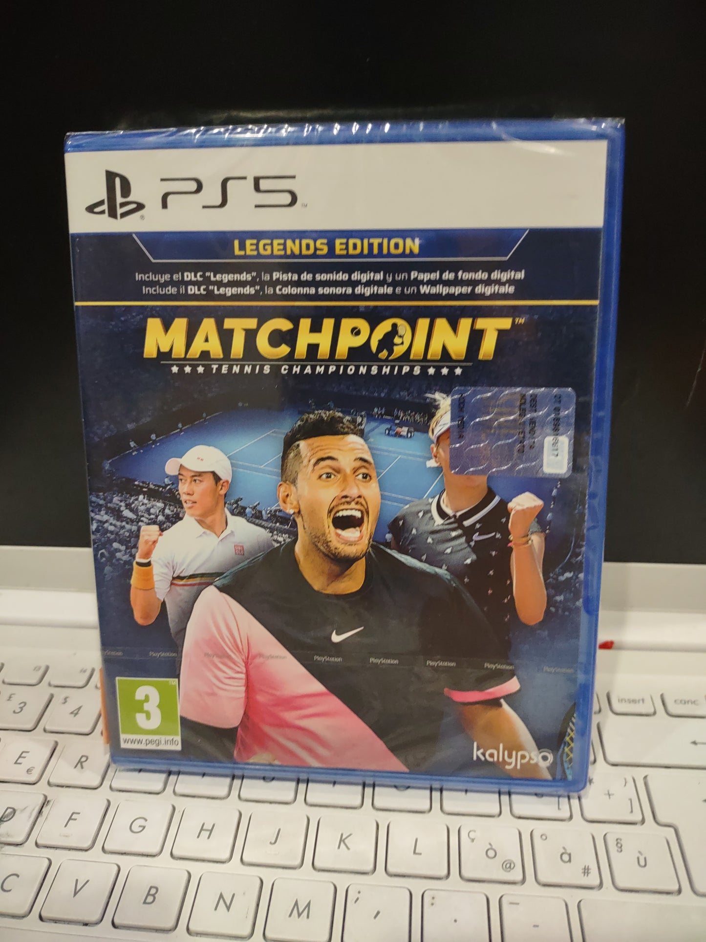 Gioco PlayStation ps5 Legends edition match point tennis championships