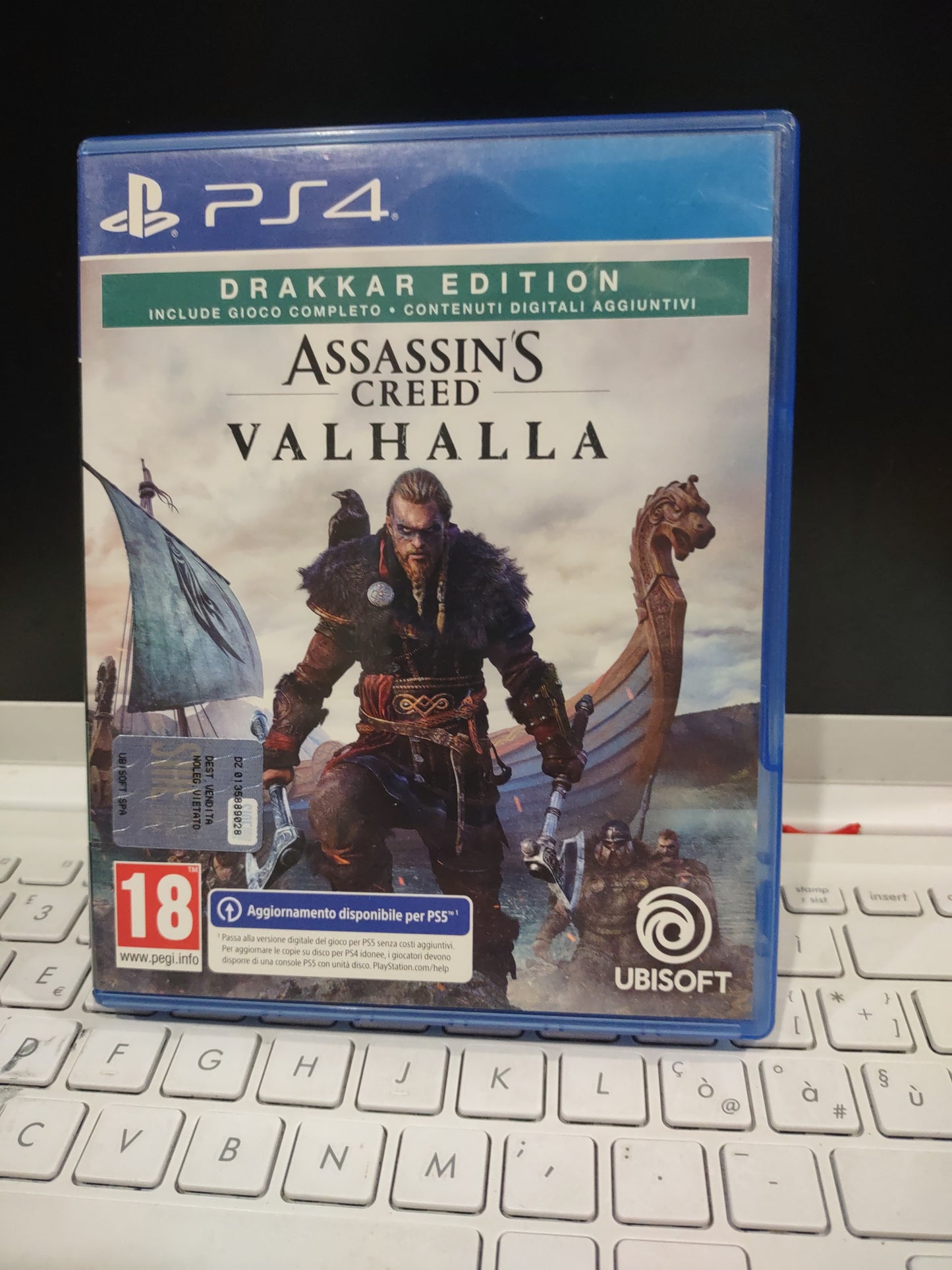 Gioco PlayStation PS4 drakkar edition Assassin's Creed valhalla