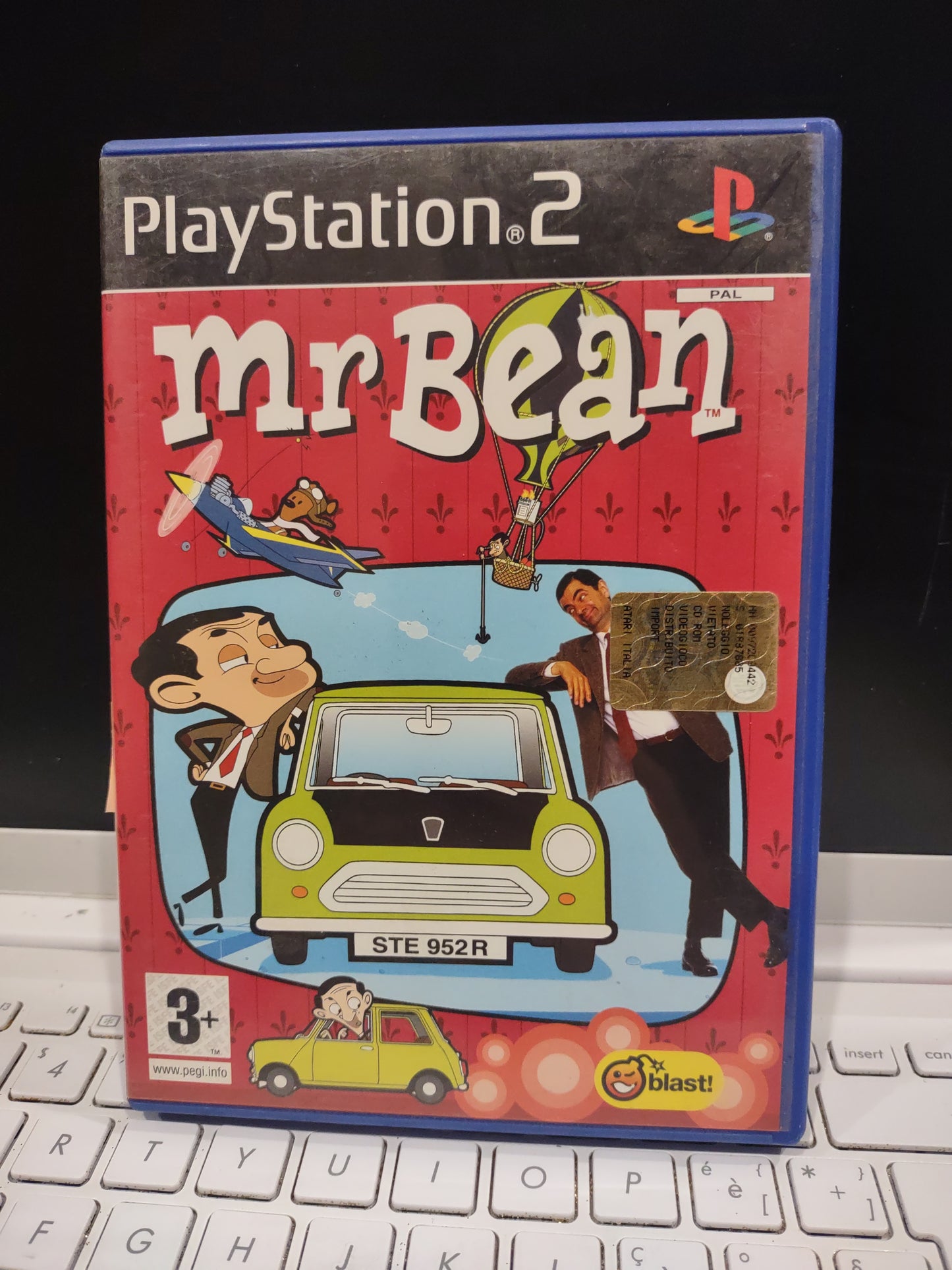 Gioco PlayStation PS2 mr Bean videogame