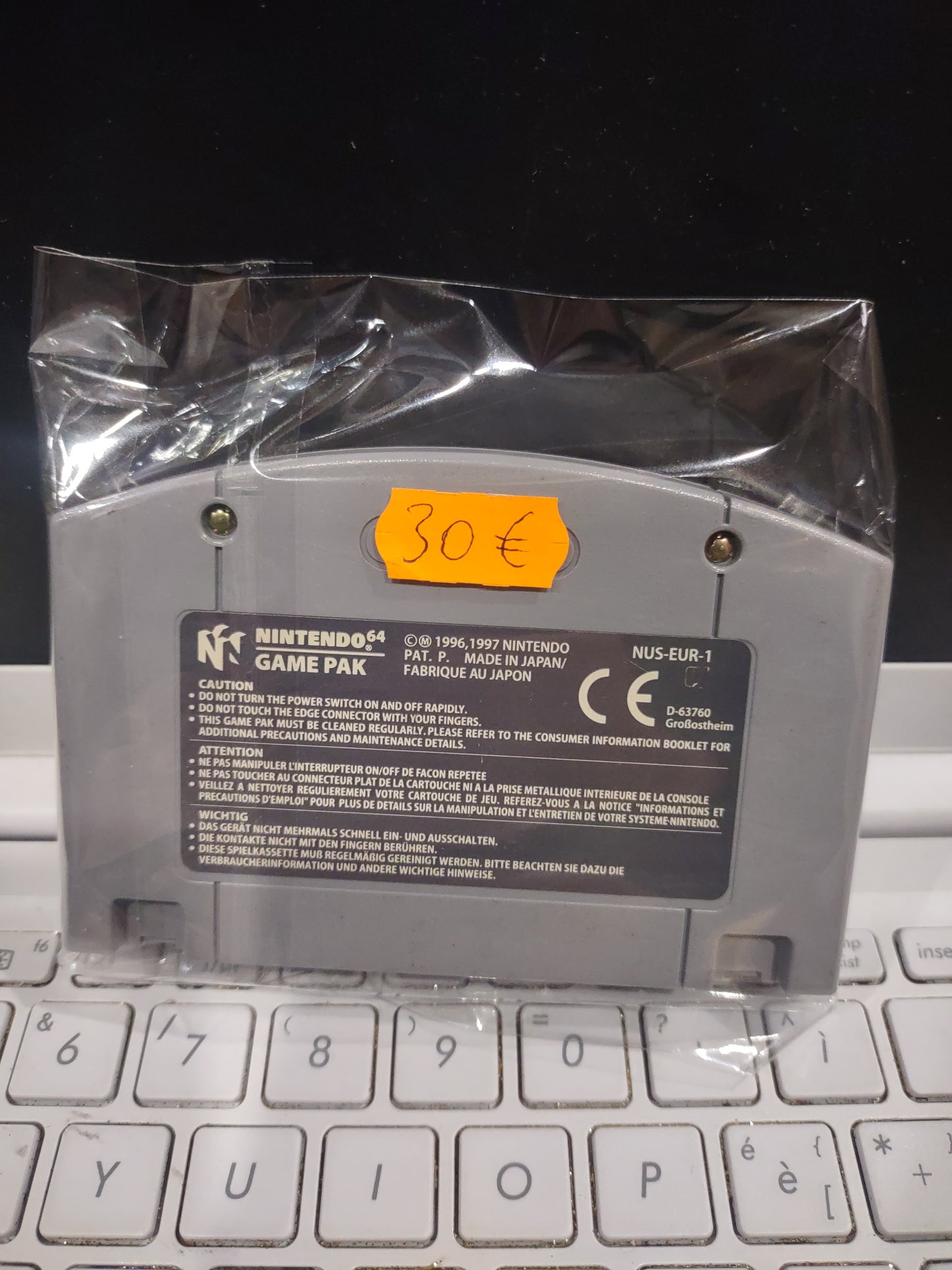 Gioco Nintendo 64 n64 diddy Kong racing Eur PAL