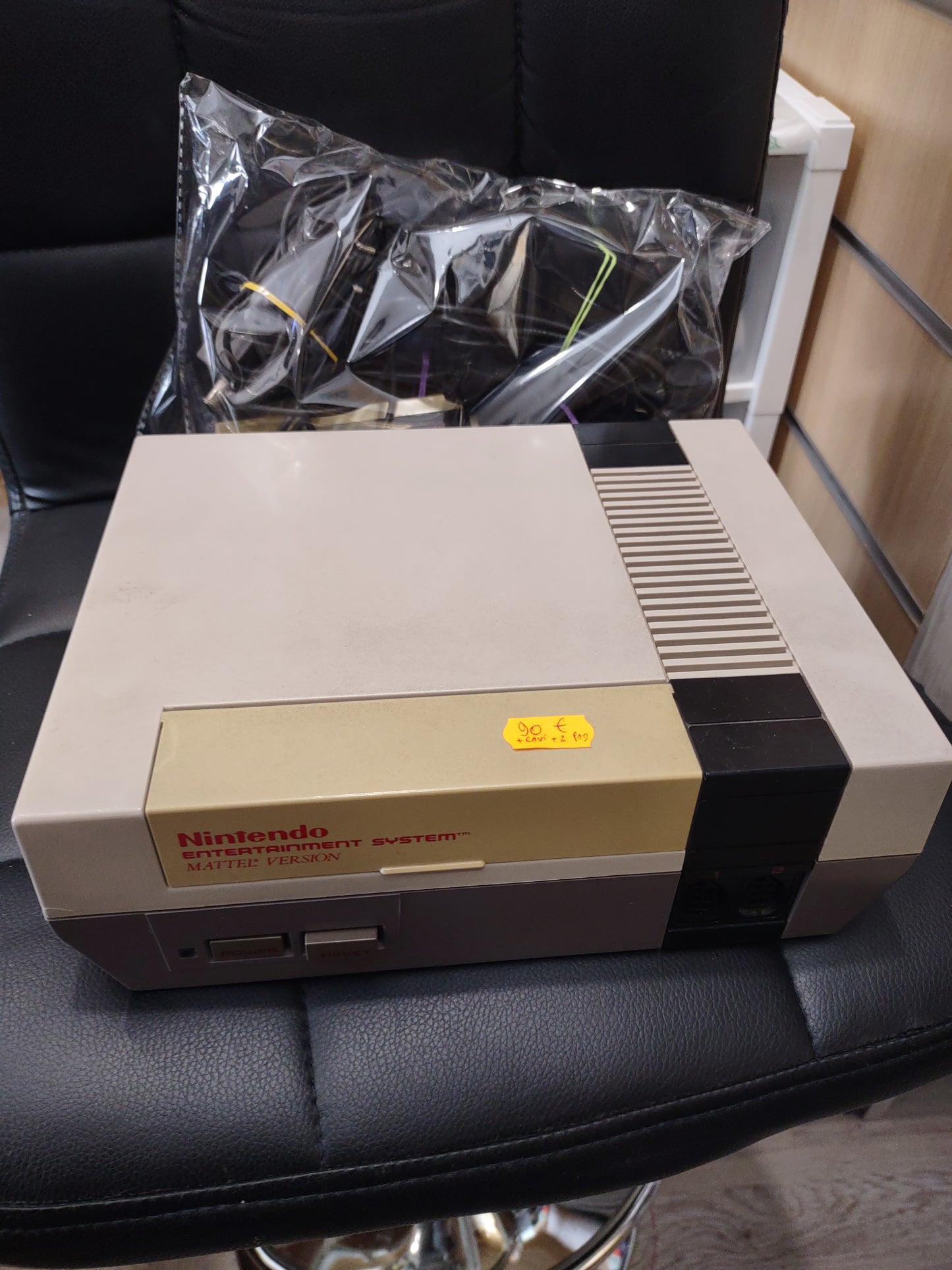 Console Nintendo NES 8 bit Mattel version PAL vintage
