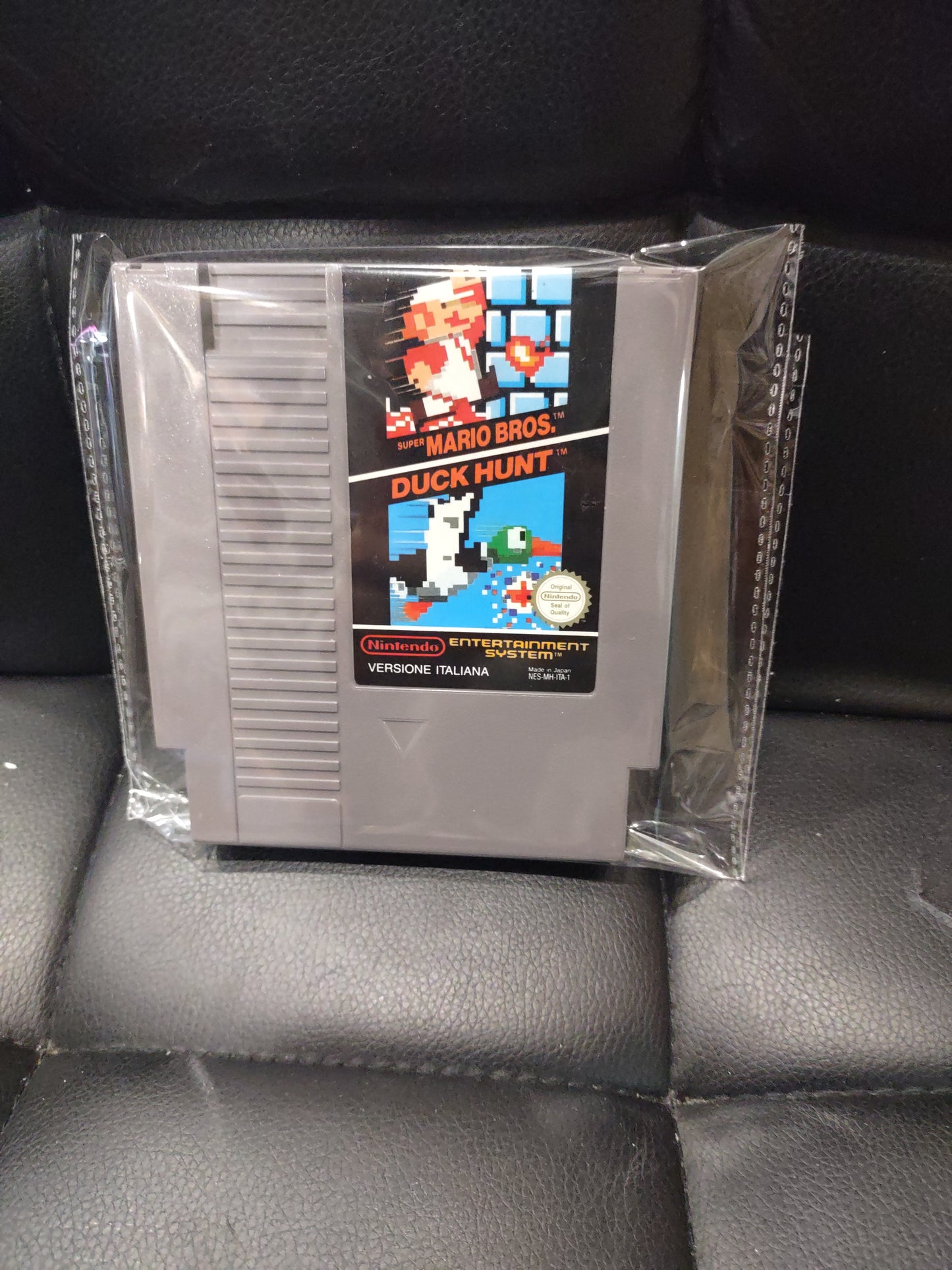 Gioco Nintendo NES ita bundle Super Mario Bros e duck Hunt versione italiana