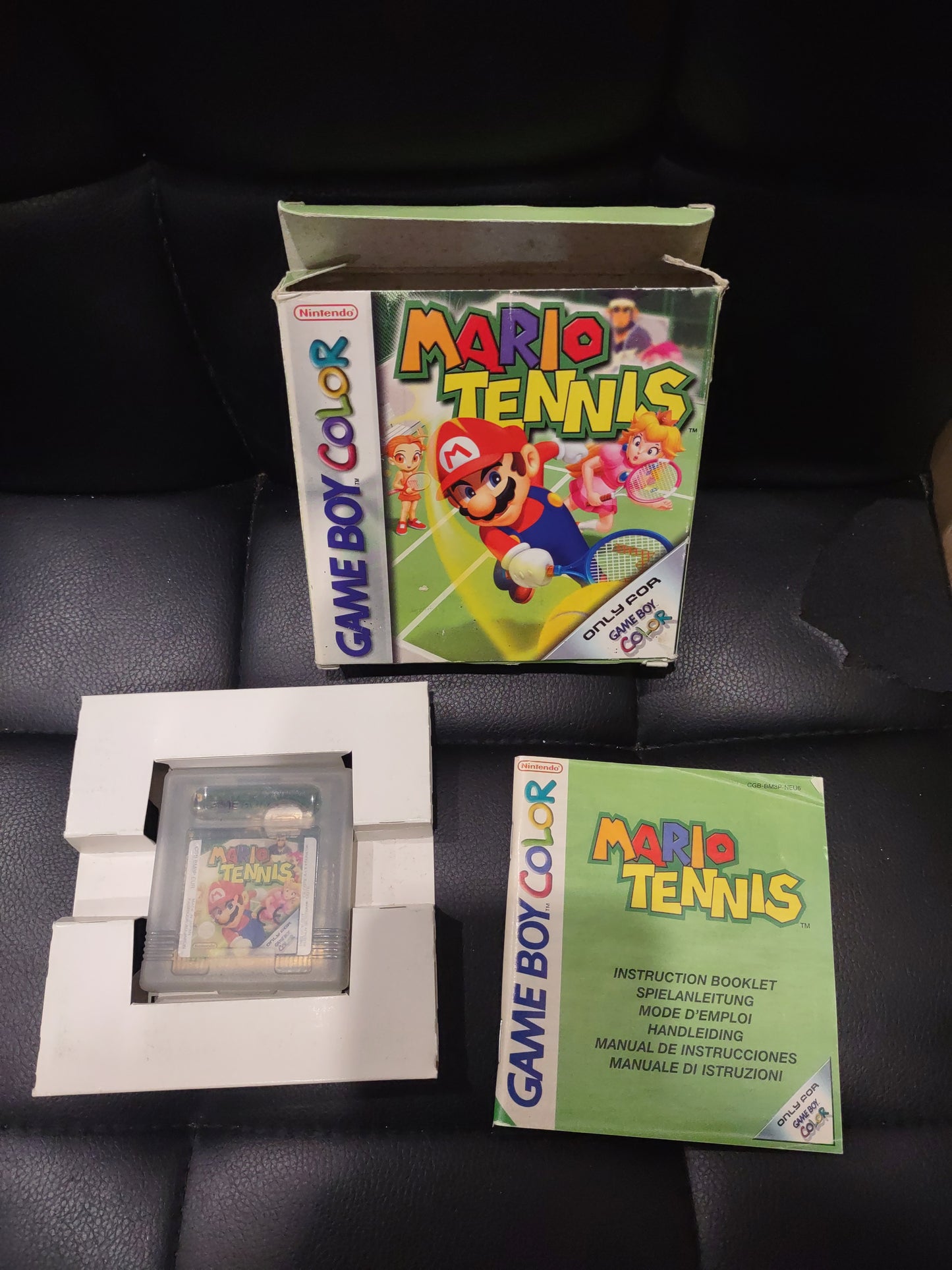 Gioco Nintendo Gameboy color Mario tennis ita