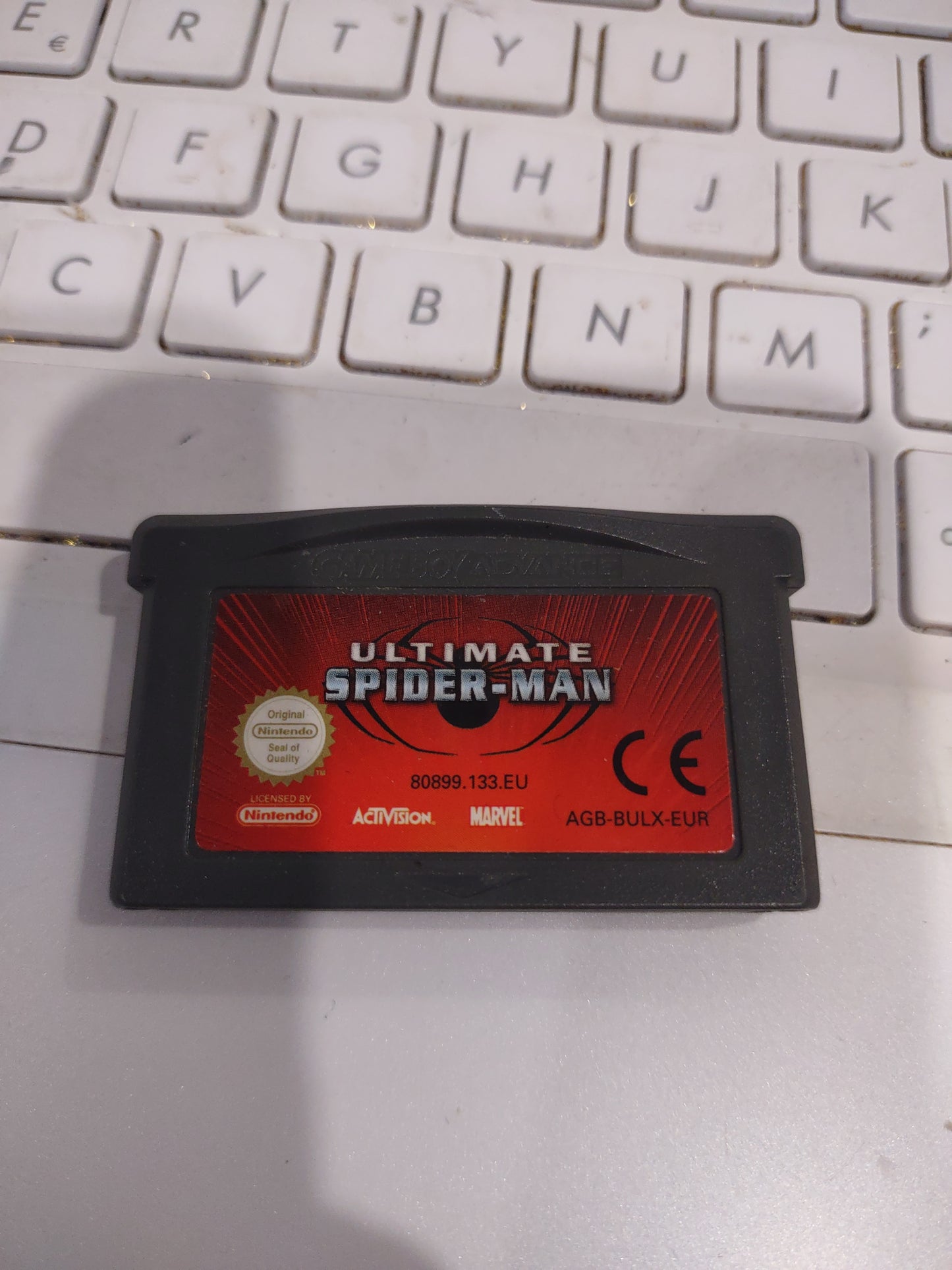 Gioco Nintendo Game boy Advance GBA ultimate spider-man Marvel