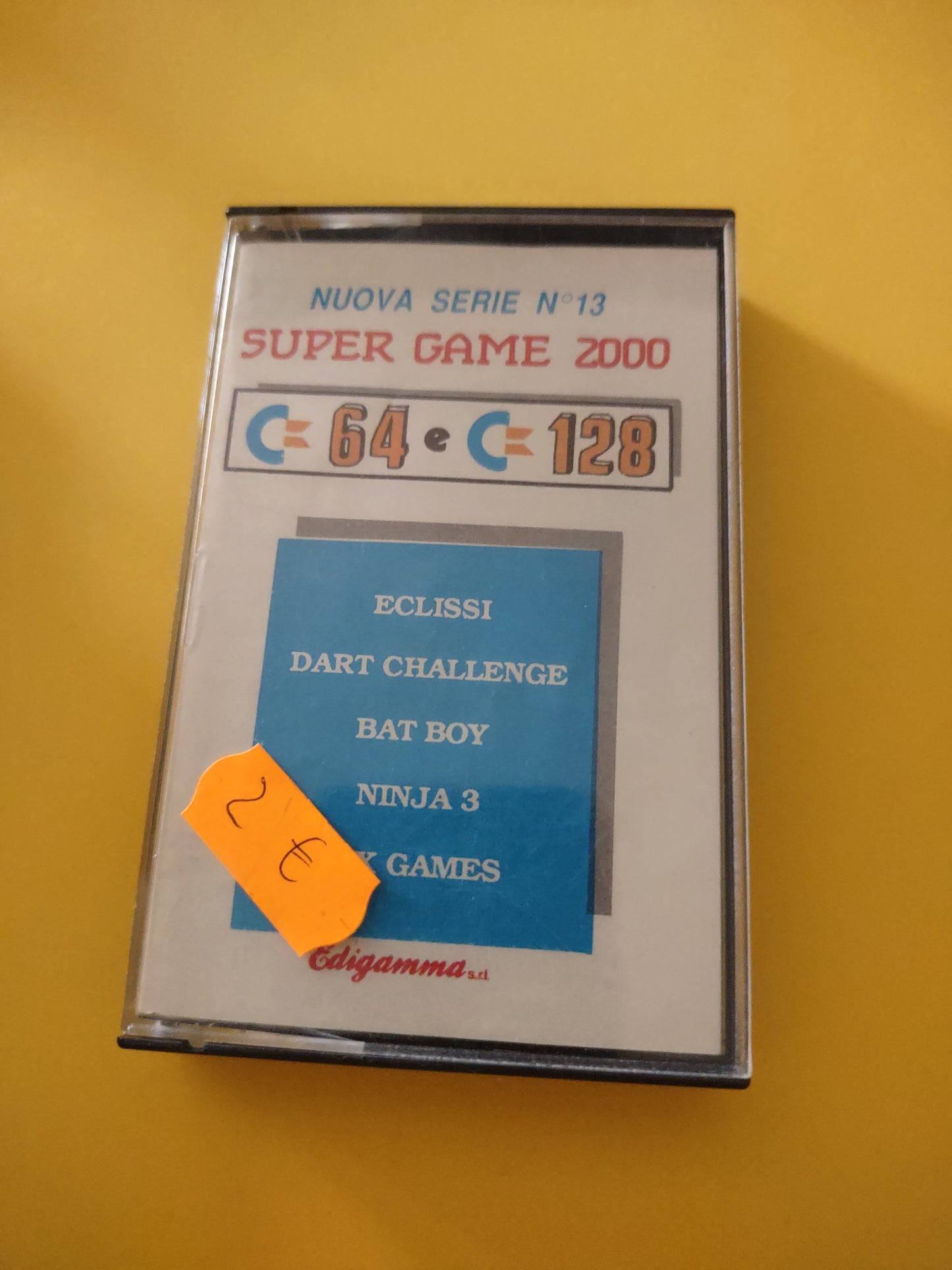 Sveglia commodore 64 128 supergame 2000 numero 13