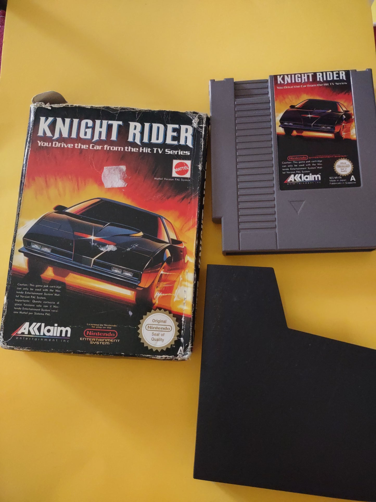 Gioco Nintendo NES Mattel knight rider PAL A