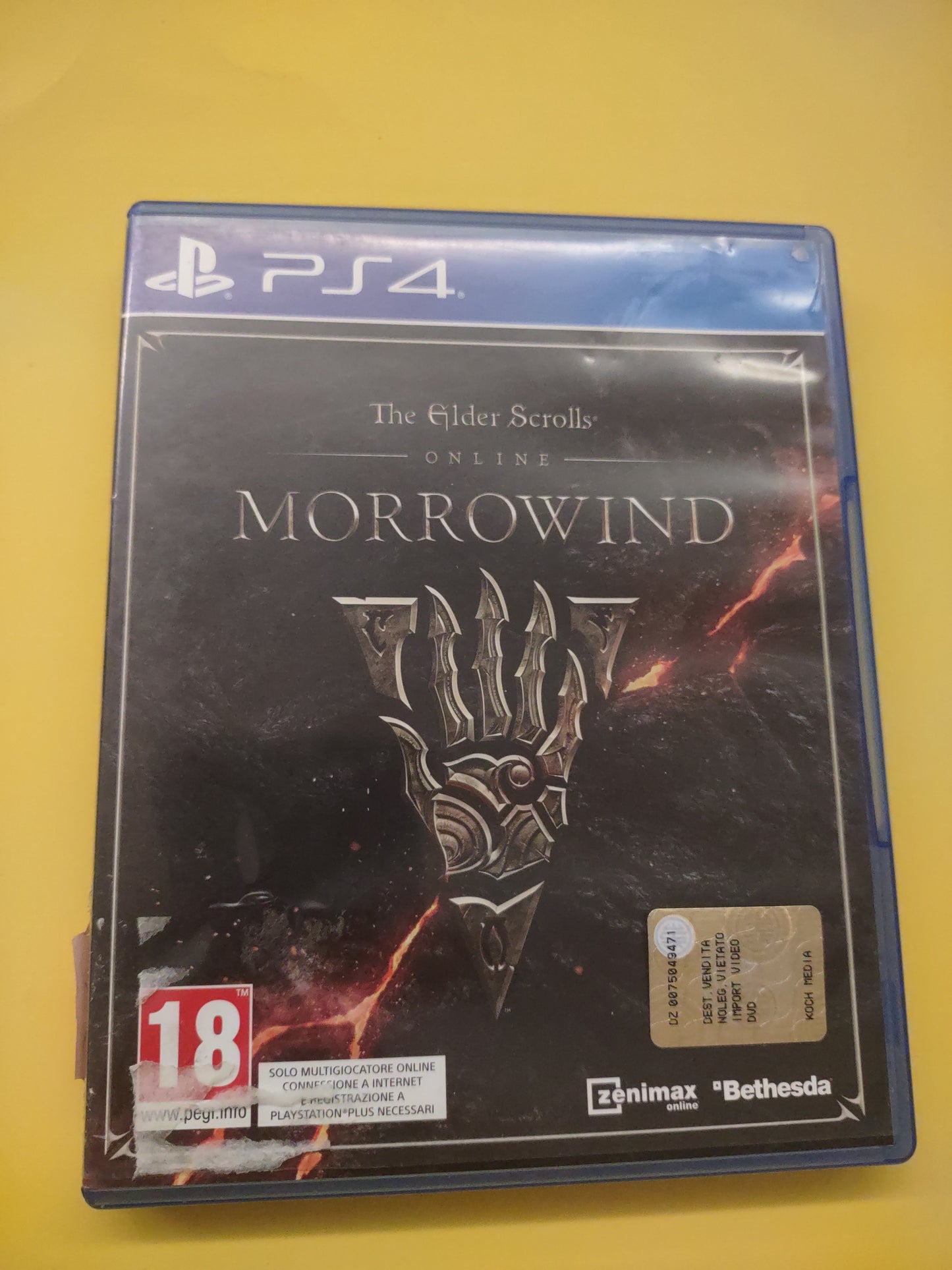 Gioco PlayStation PS4 ed elder scrolls online Morrowind