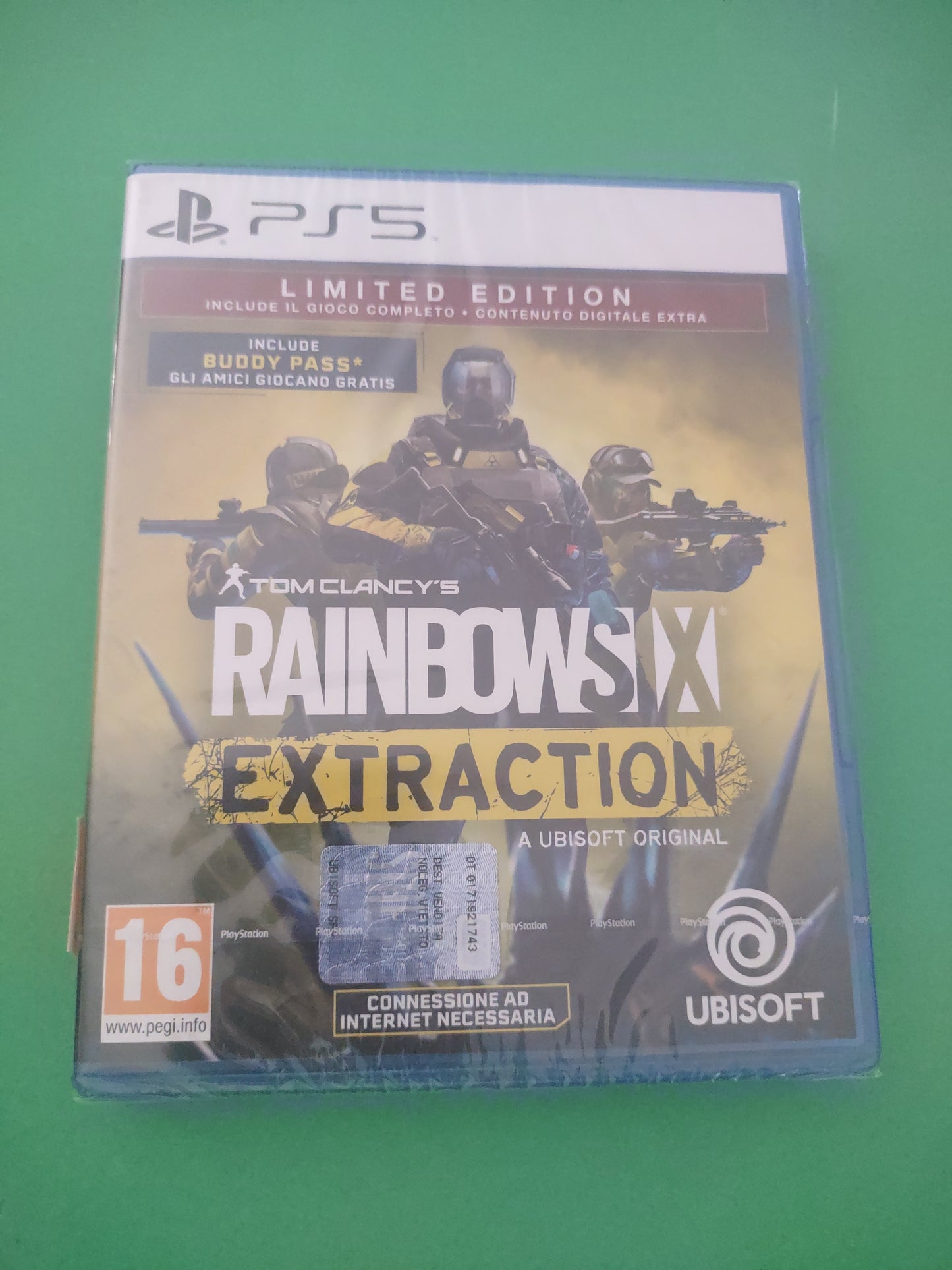 Gioco PlayStation ps5 Tom clancy's rainbow six extraction Limited edition sealed
