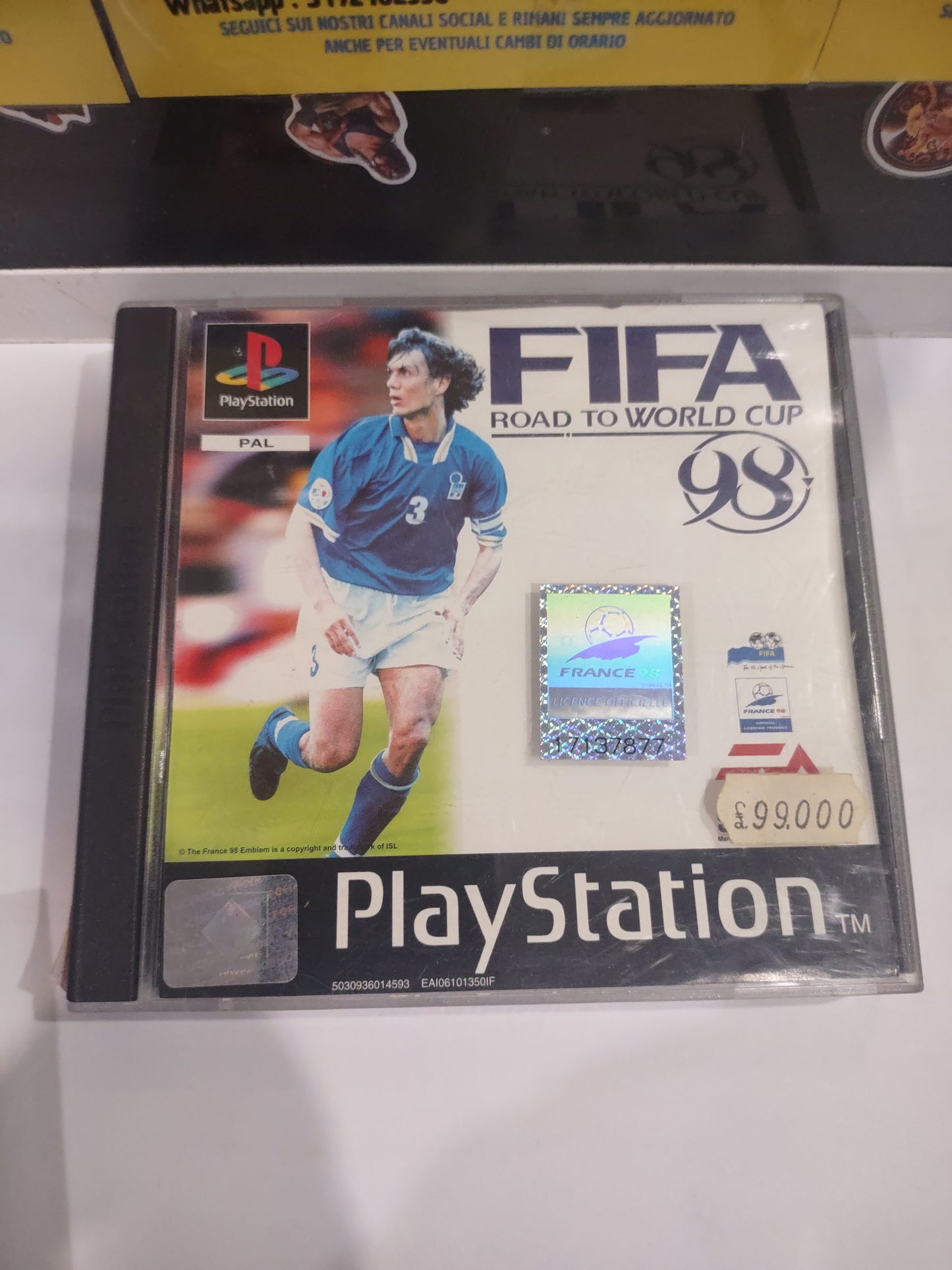 Gioco PlayStation PS1 fifa 98