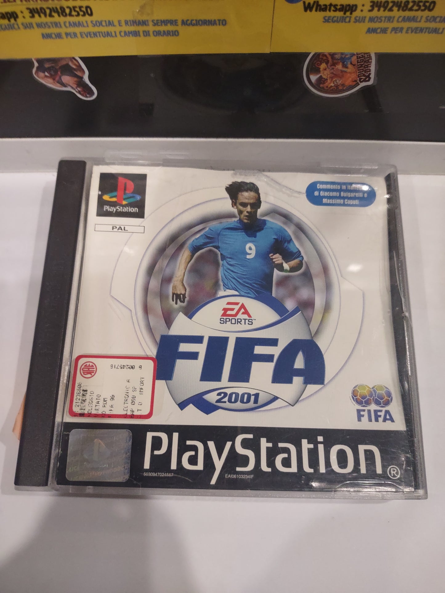 Gioco PlayStation PS1 fifa 2001