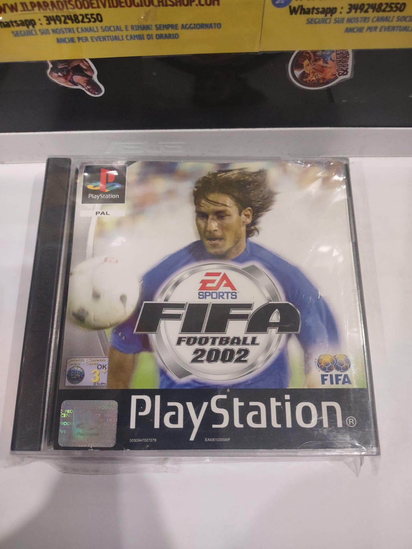Gioco PlayStation PS1 fifa 2002