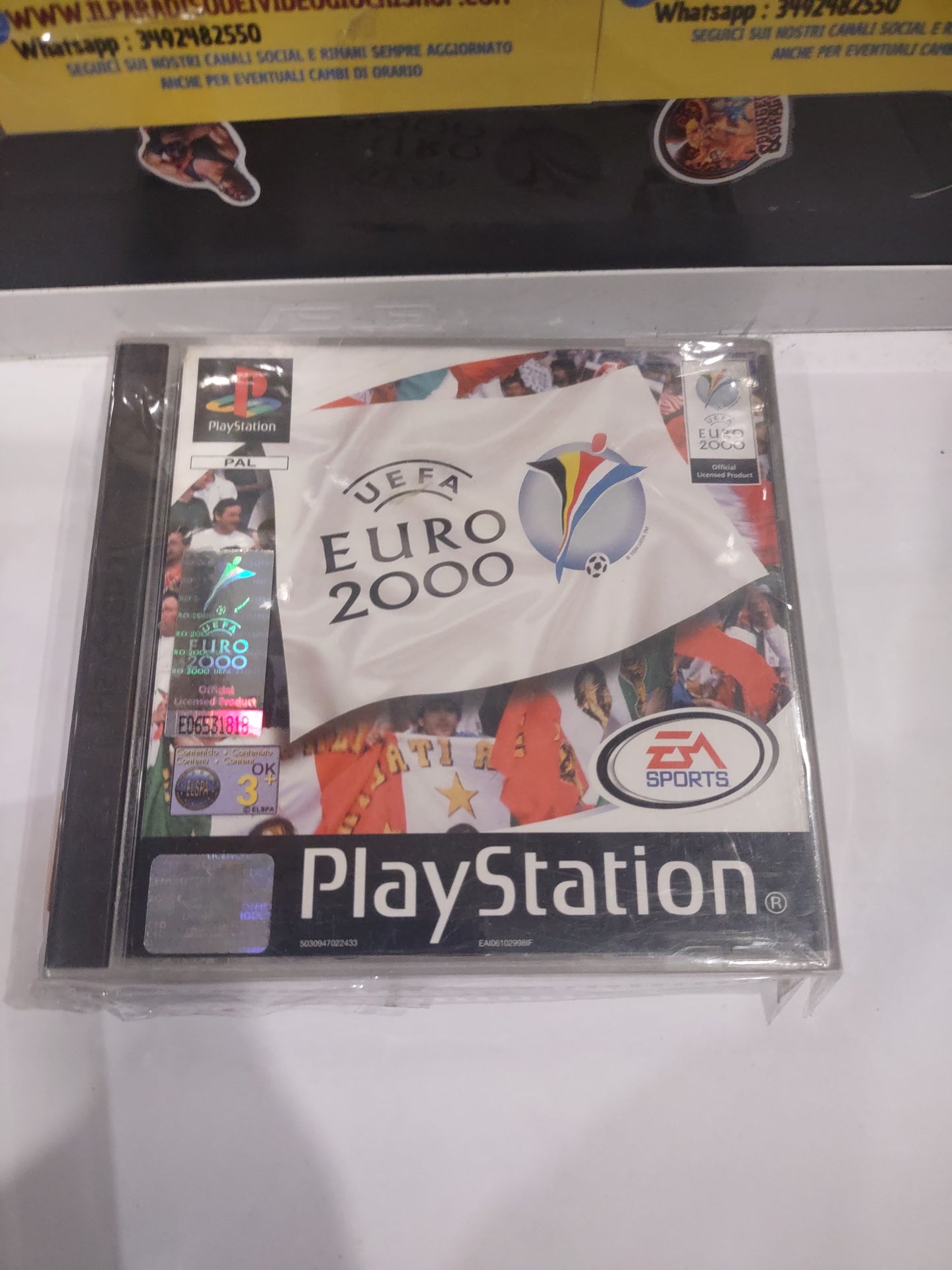 Gioco PlayStation PS1 UEFA euro 2000