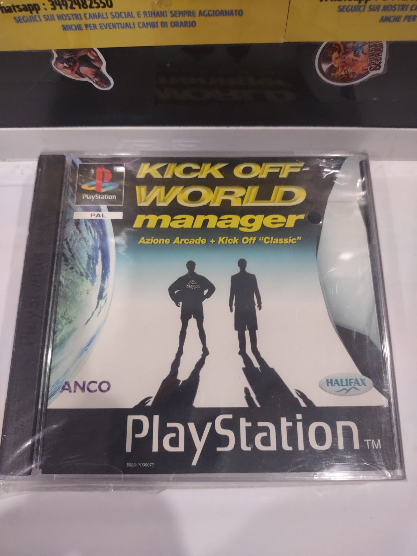 Gioco PlayStation PS1 kick off world manager