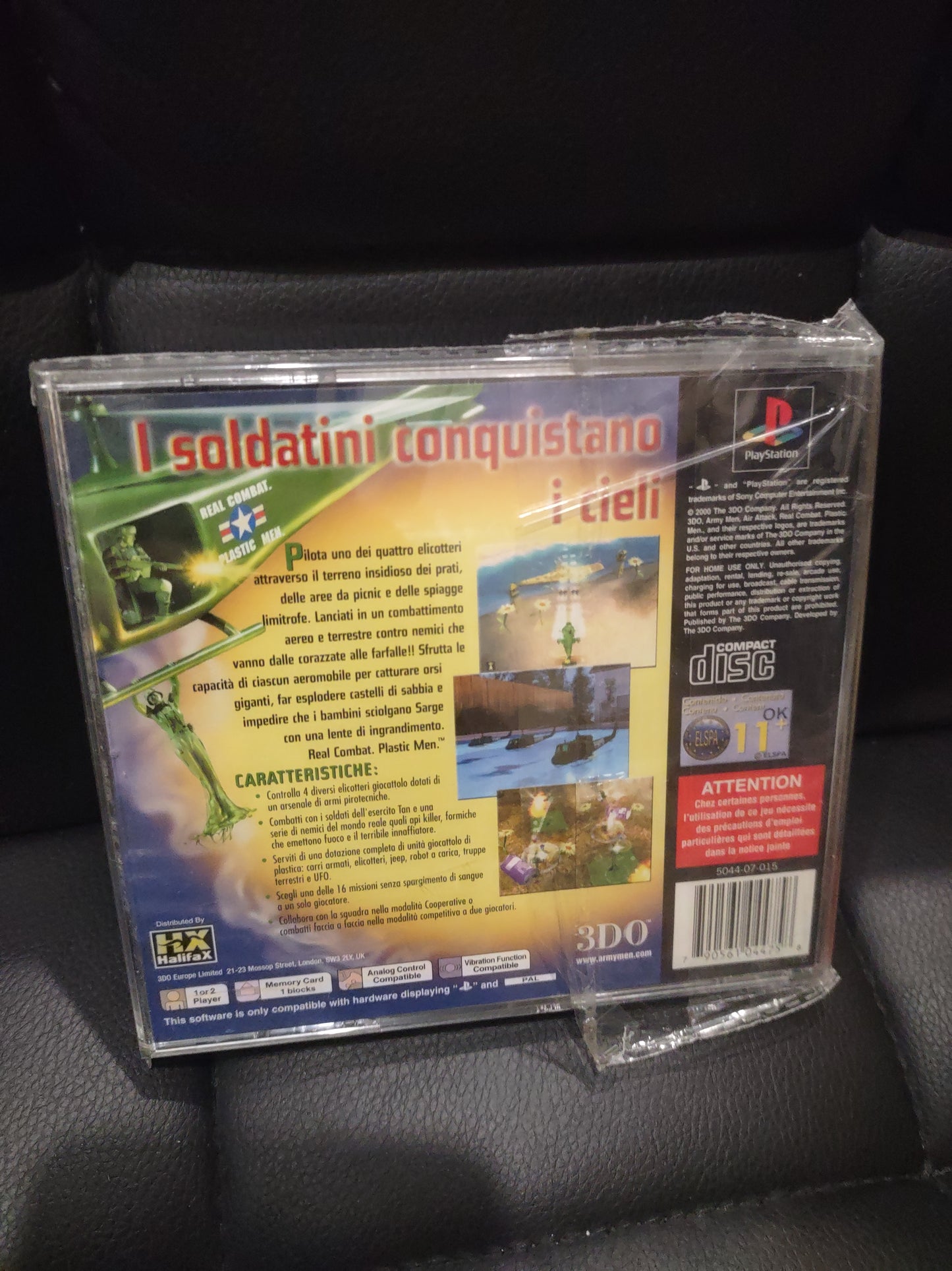 Gioco PlayStation PS1 army men air Attack