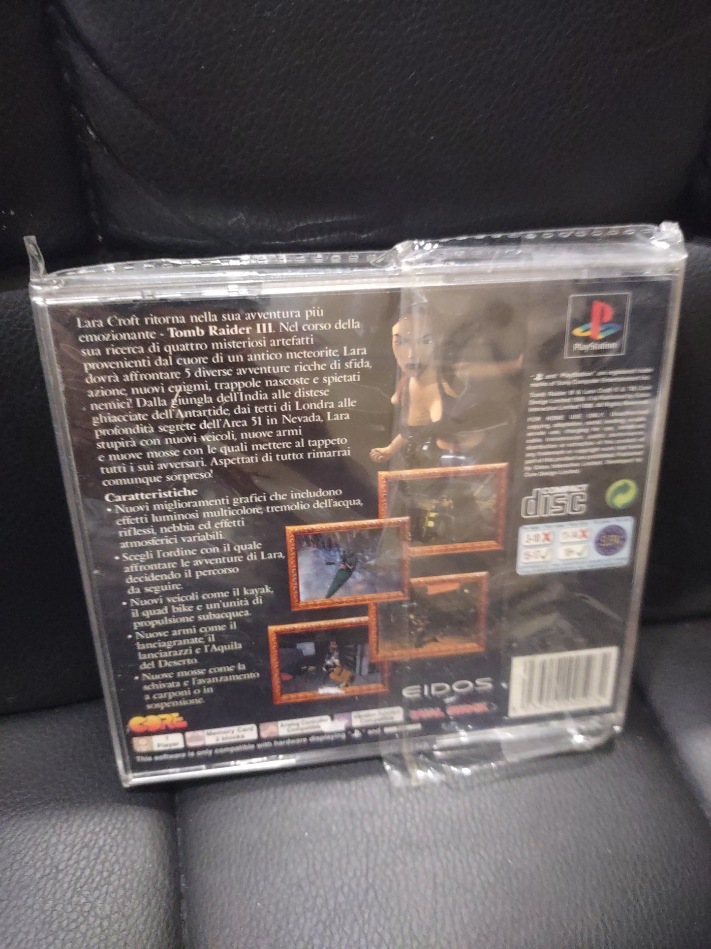 Gioco PlayStation PS1 tomb Raider 3