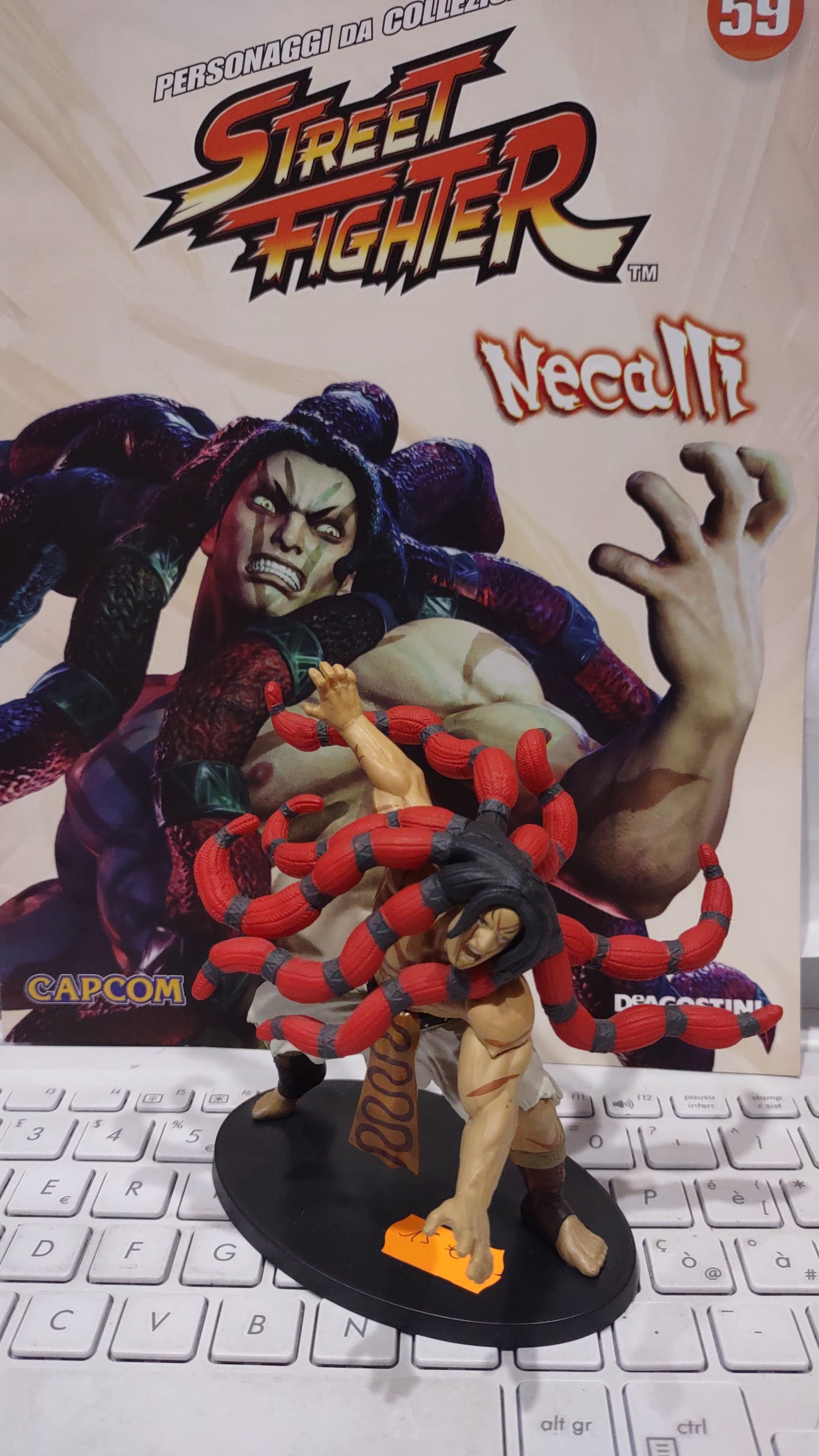 Action figure street fighter necalli de Agostini capcom