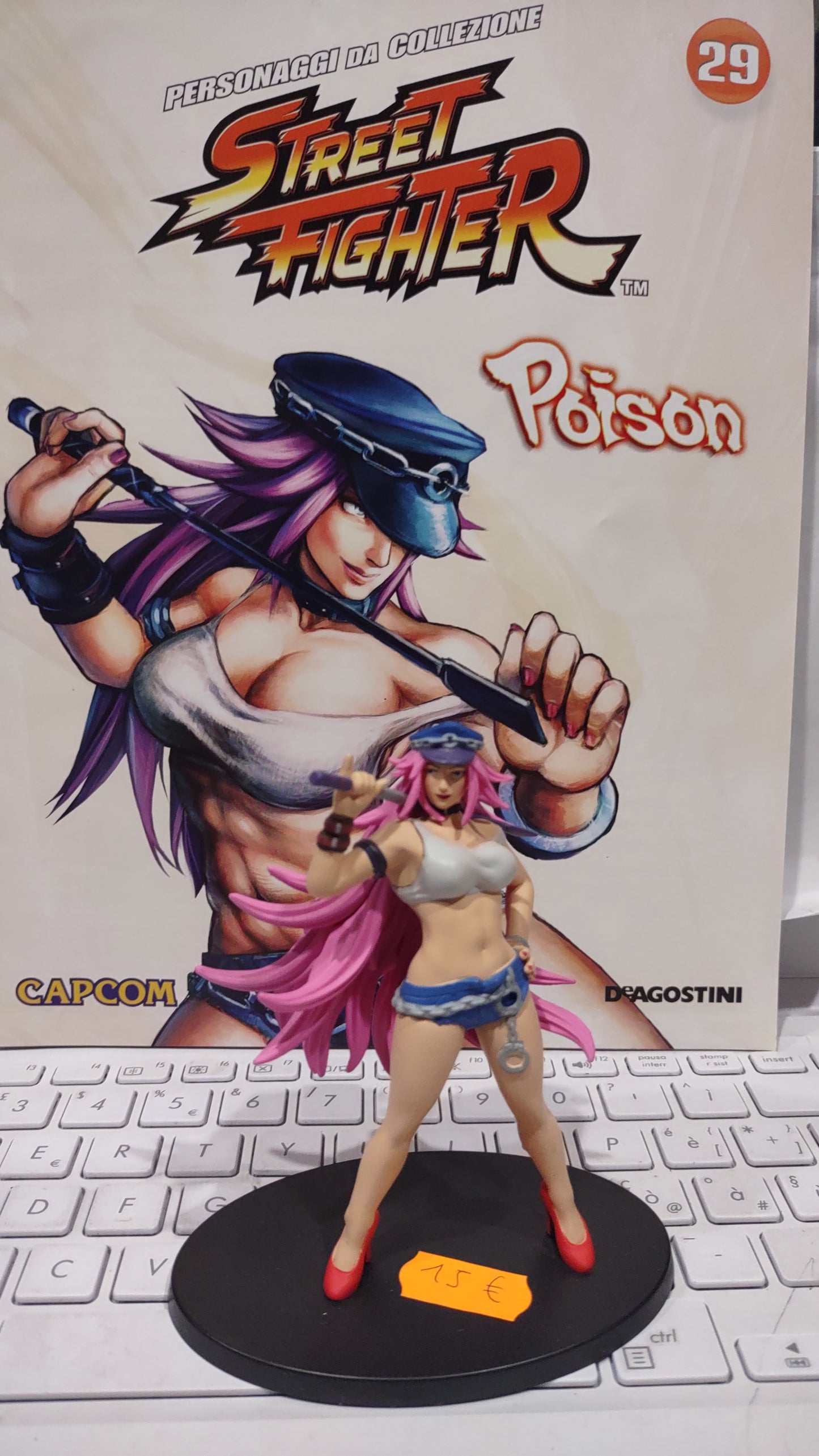 Action figure street fighter poison de Agostini capcom