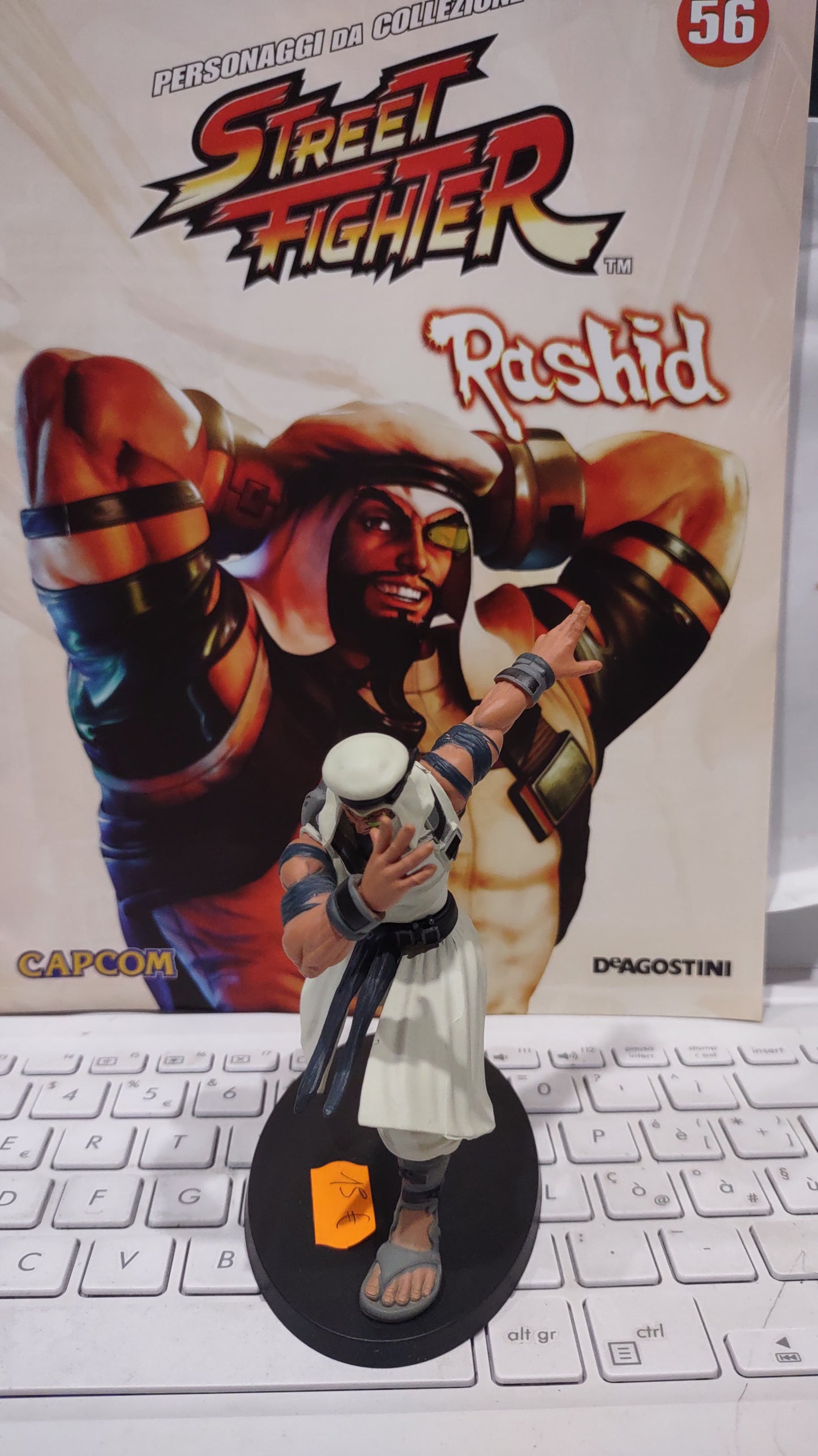 Action figure street fighter rashid de Agostini capcom
