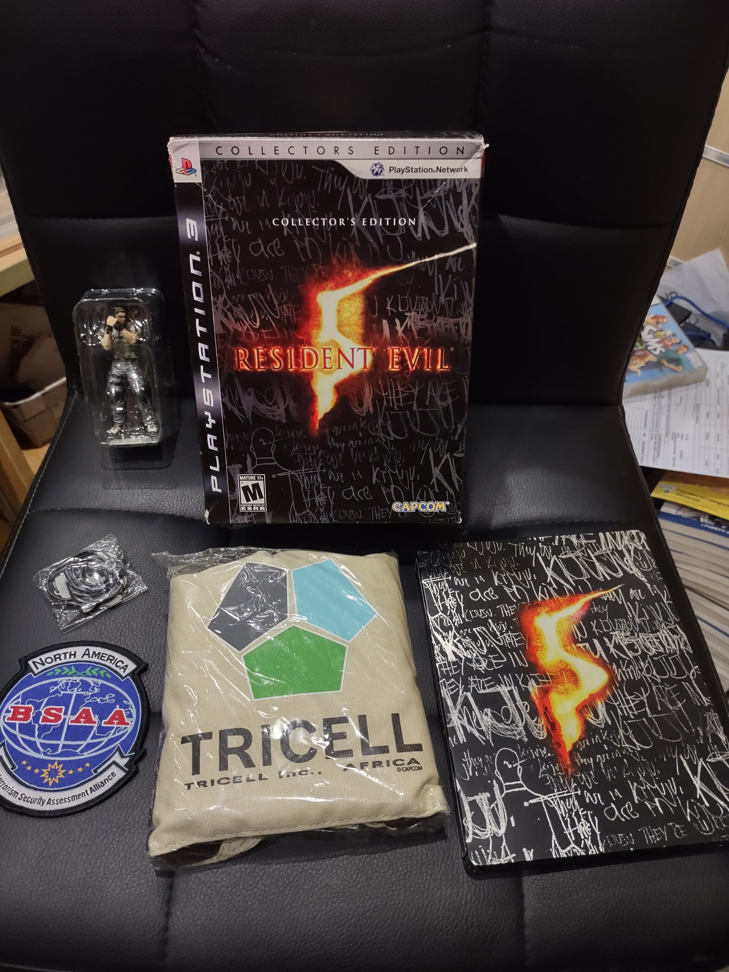 Gioco PS3 PlayStation collector's edition Resident evil 5