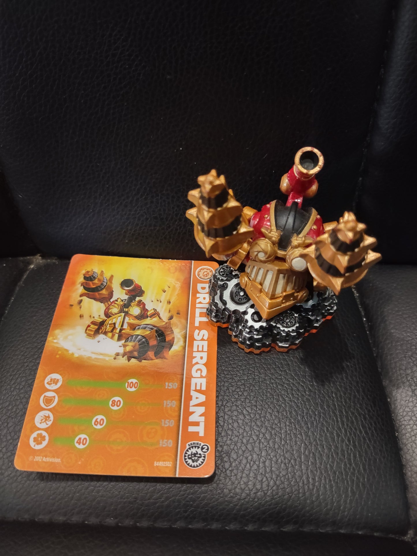 Personaggio drill sergeant Skylanders Giants PlayStation Nintendo
