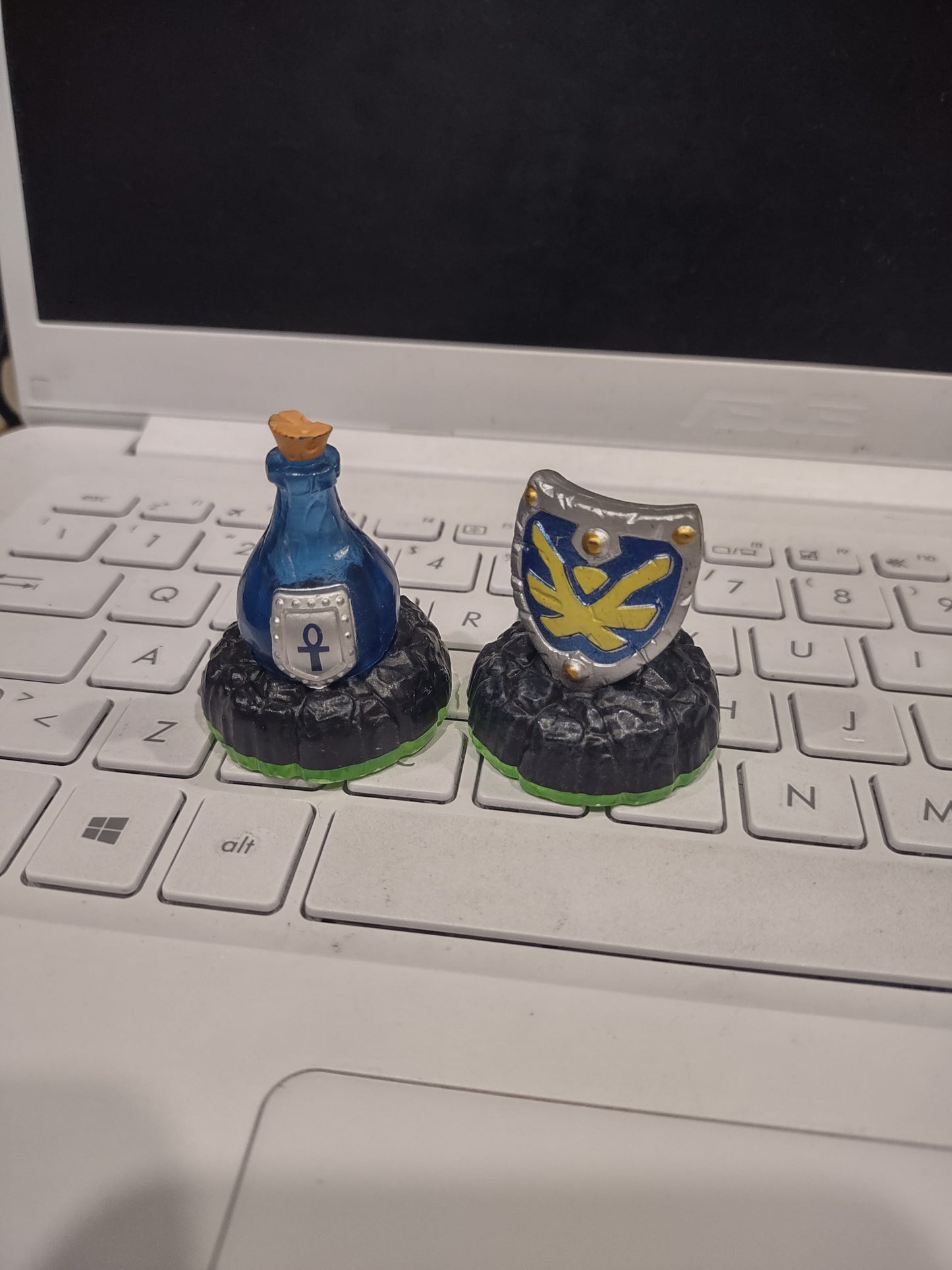 Accessori PlayStation Nintendo Skylanders scudo e pozione