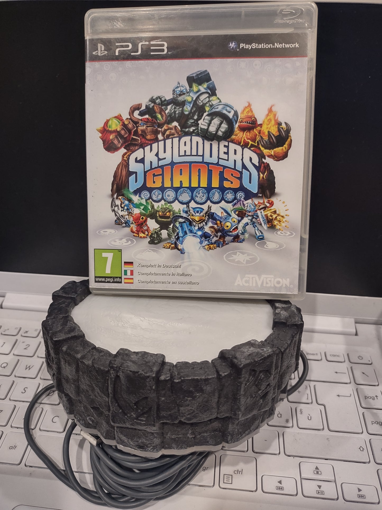 Gioco più basetta Skylanders Giants PS3 PlayStation