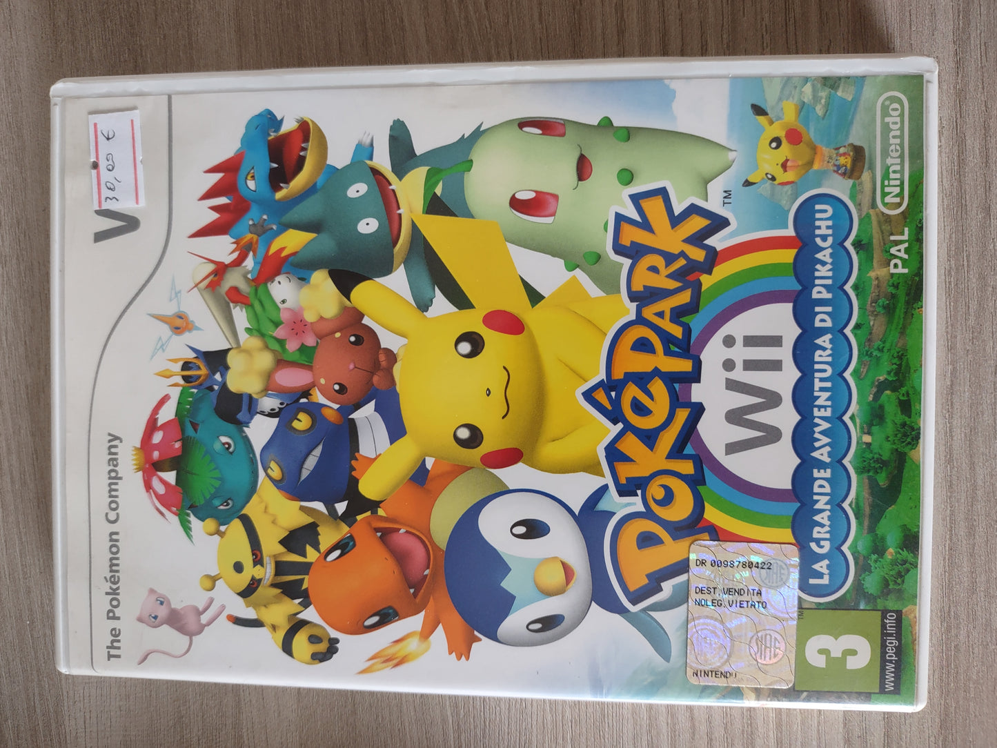 Gioco Nintendo Wii Pokémon pokepark la grande avventura di Pikachu